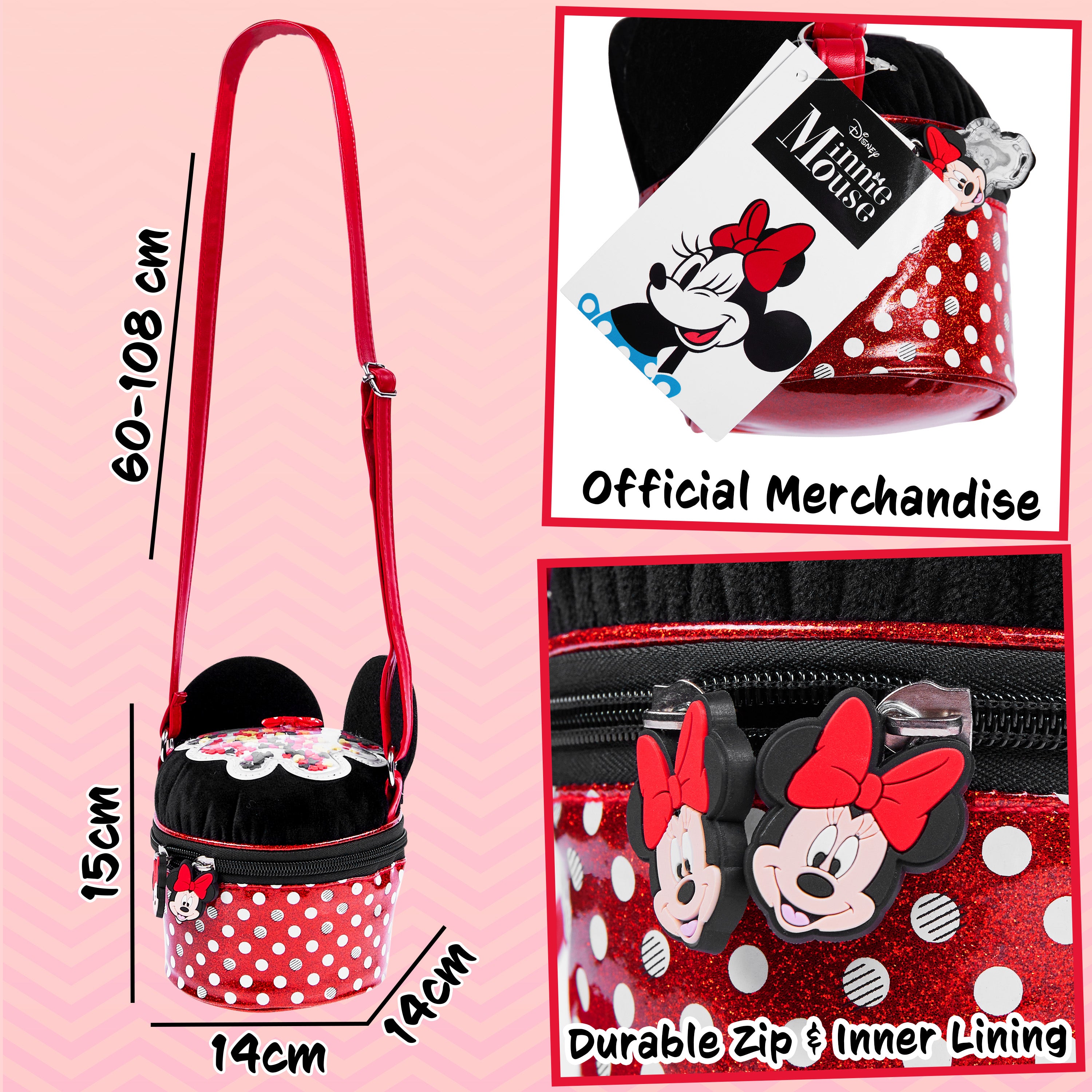 disney-minnie-sac-bandouli-re-fille-rouge-oreilles-3d image 6