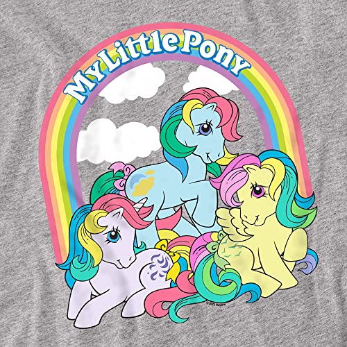 my-little-pony-t-shirt-femme-gris-chin-rainbow image 8