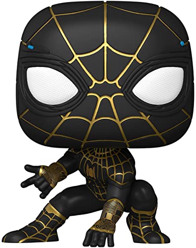 funko-pop-spider-man-black-gold-jumbo-figurine-25-cm image 7