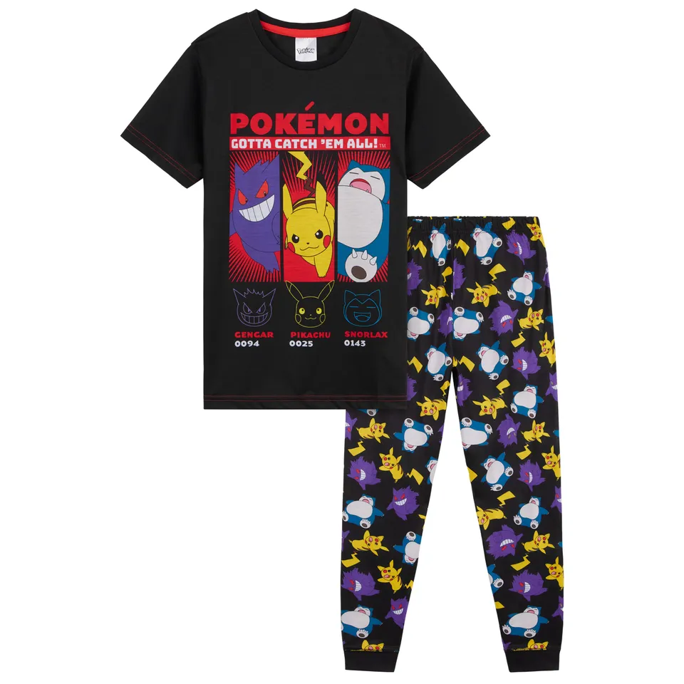 get-trend-boys-pok-mon-pyjama-gar-on-coton-2-pi-ces image 1
