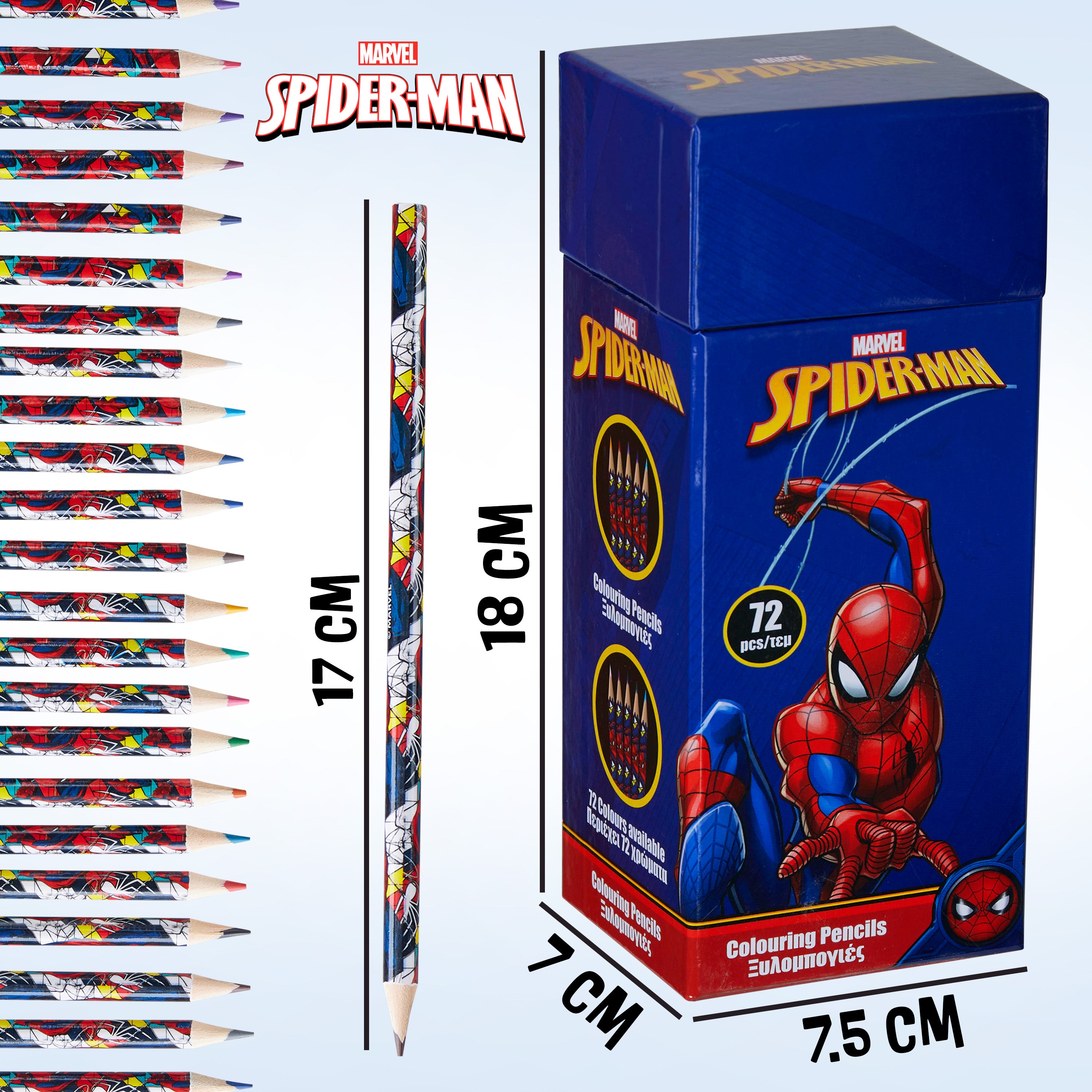 marvel-spiderman-coffret-72-crayons-de-couleur-enfant image 5