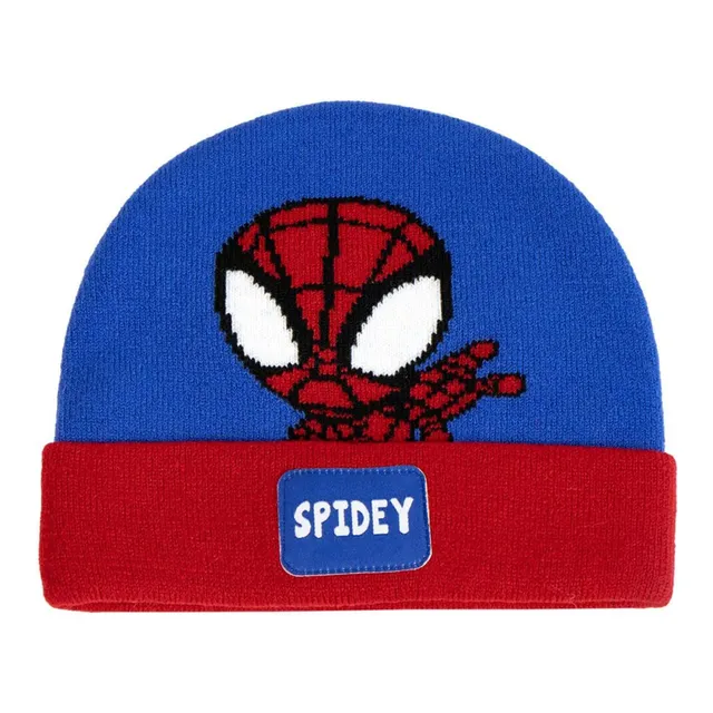 marvel-legends-spidey-bonnet-tricot-multicolore-taille-unique image 1
