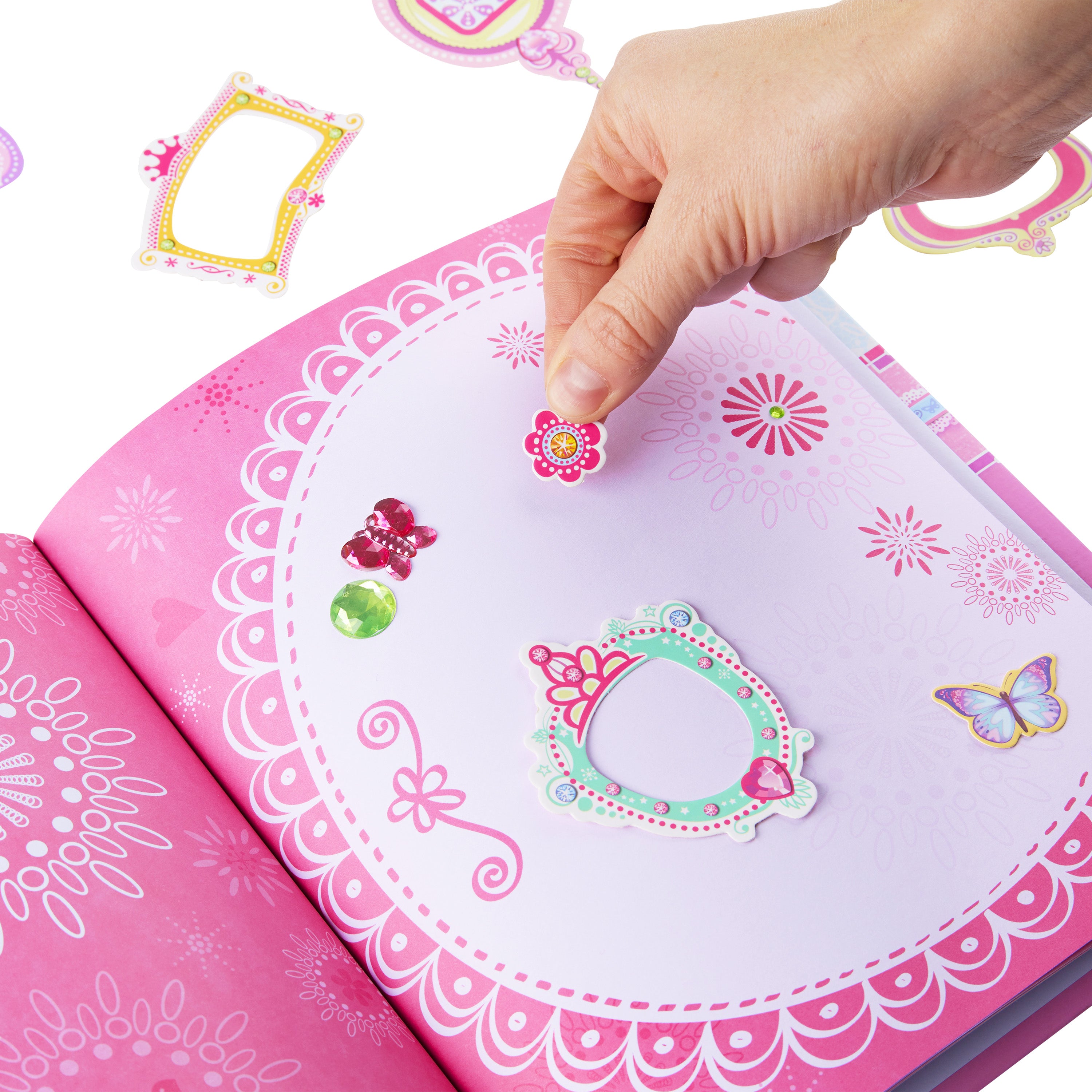 get-trend-arts-crafts-kit-scrapbook-enfant-120-pi-ces-fille image 3