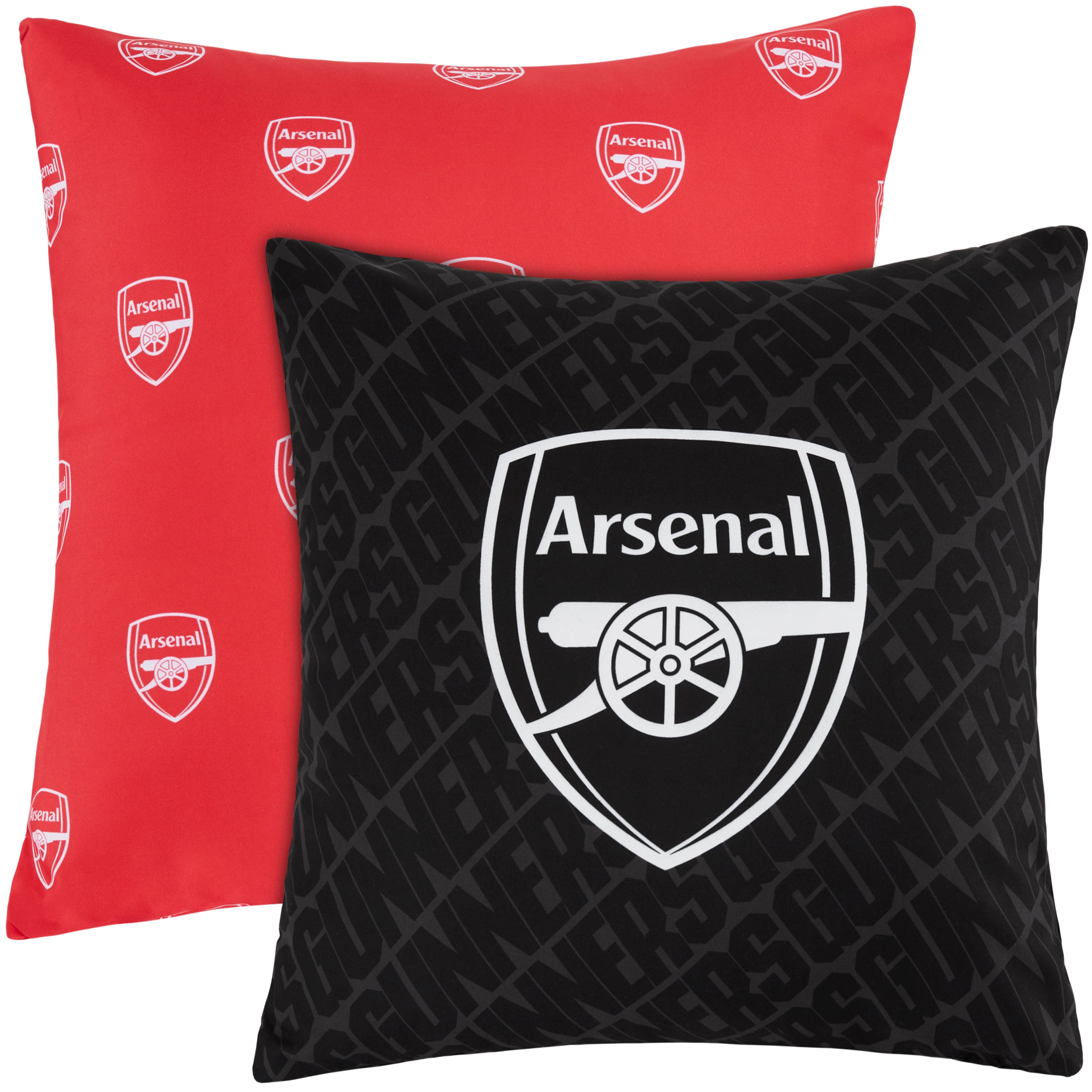 arsenal-fc-lot-2-housses-coussin-39x39-cm-foot image 1