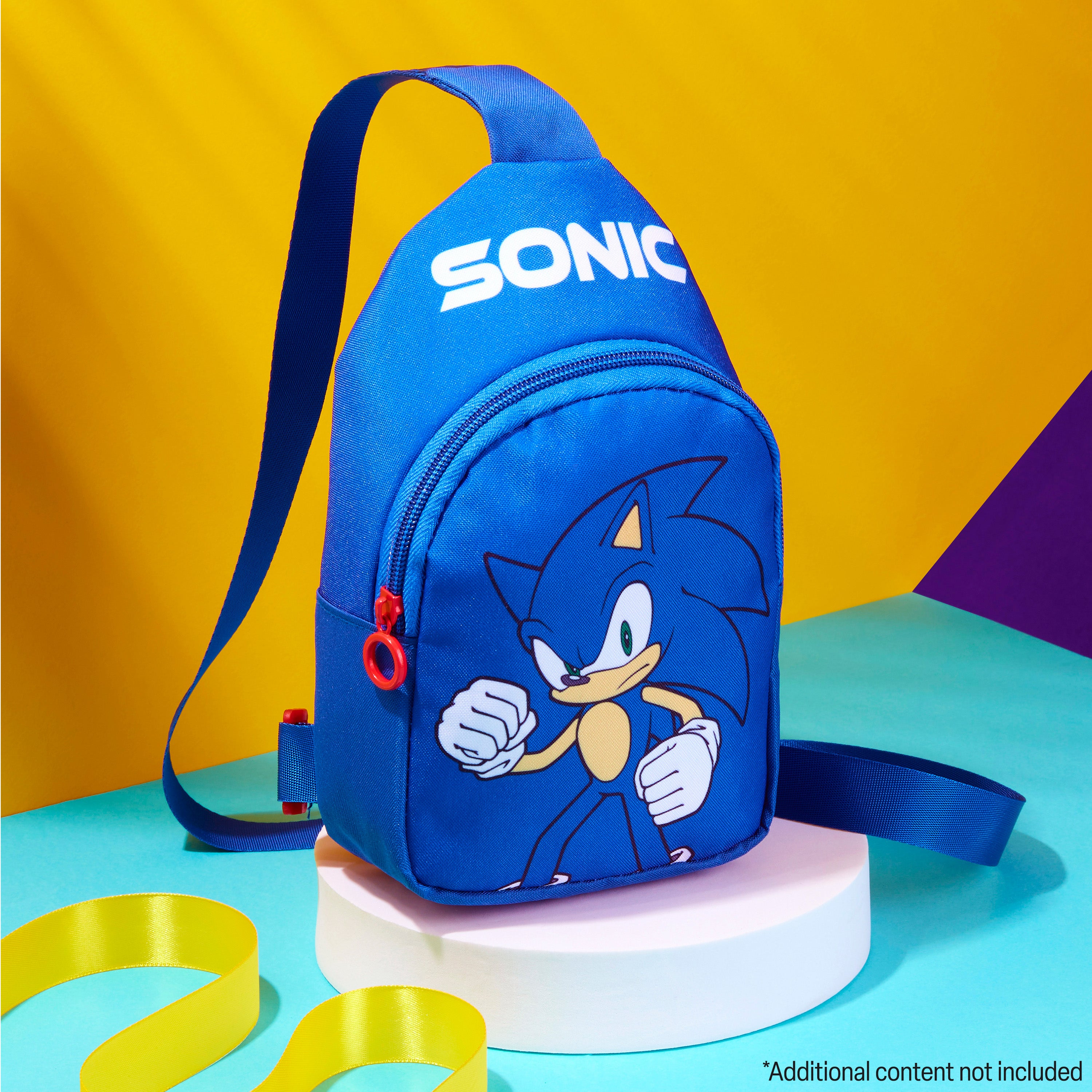 sonic-sac-bandouli-re-enfant-bleu-compartiment-zipp-sangle-r-glable image 2