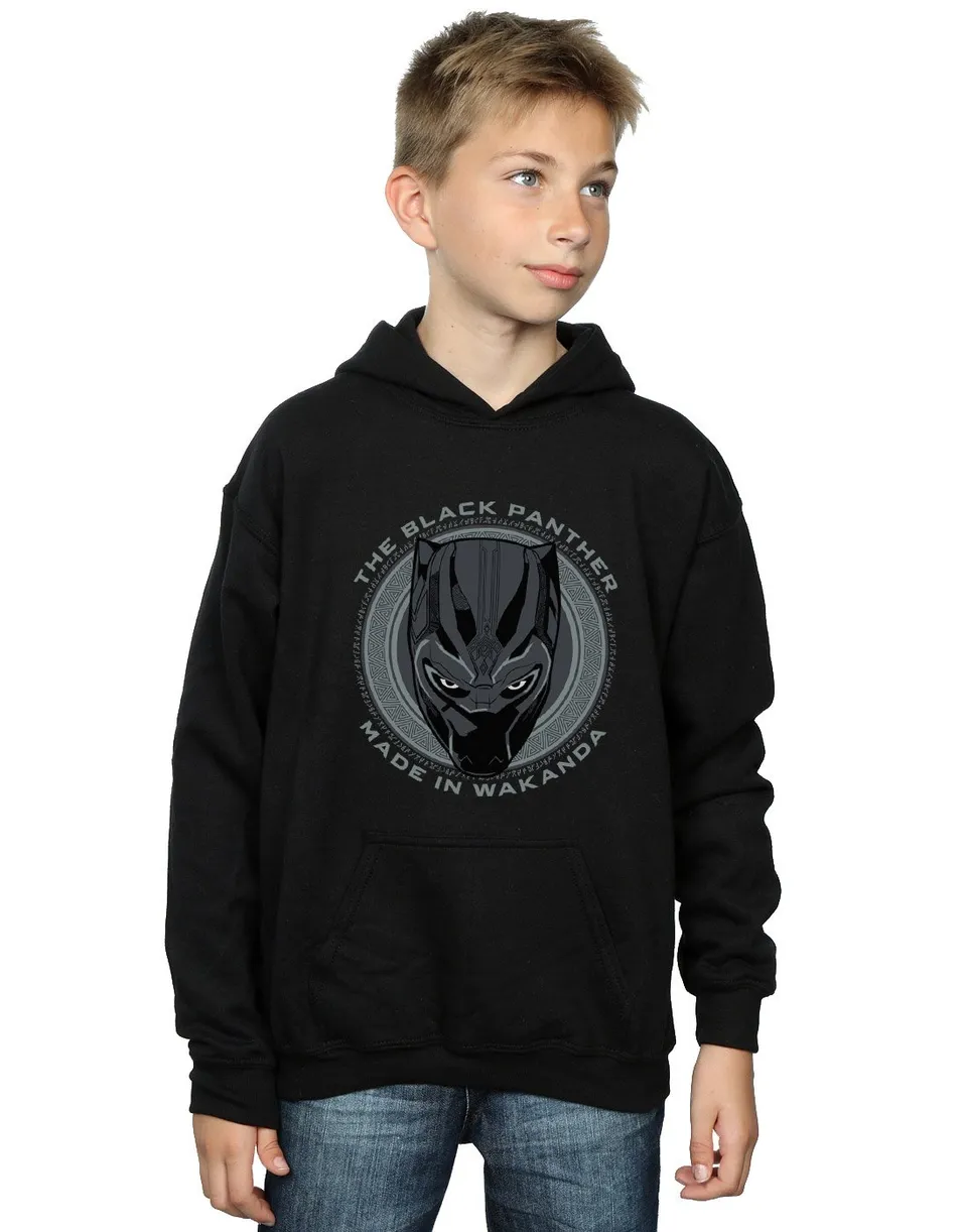 marvel-black-panther-sweat-capuche-gar-on-emblem image 1
