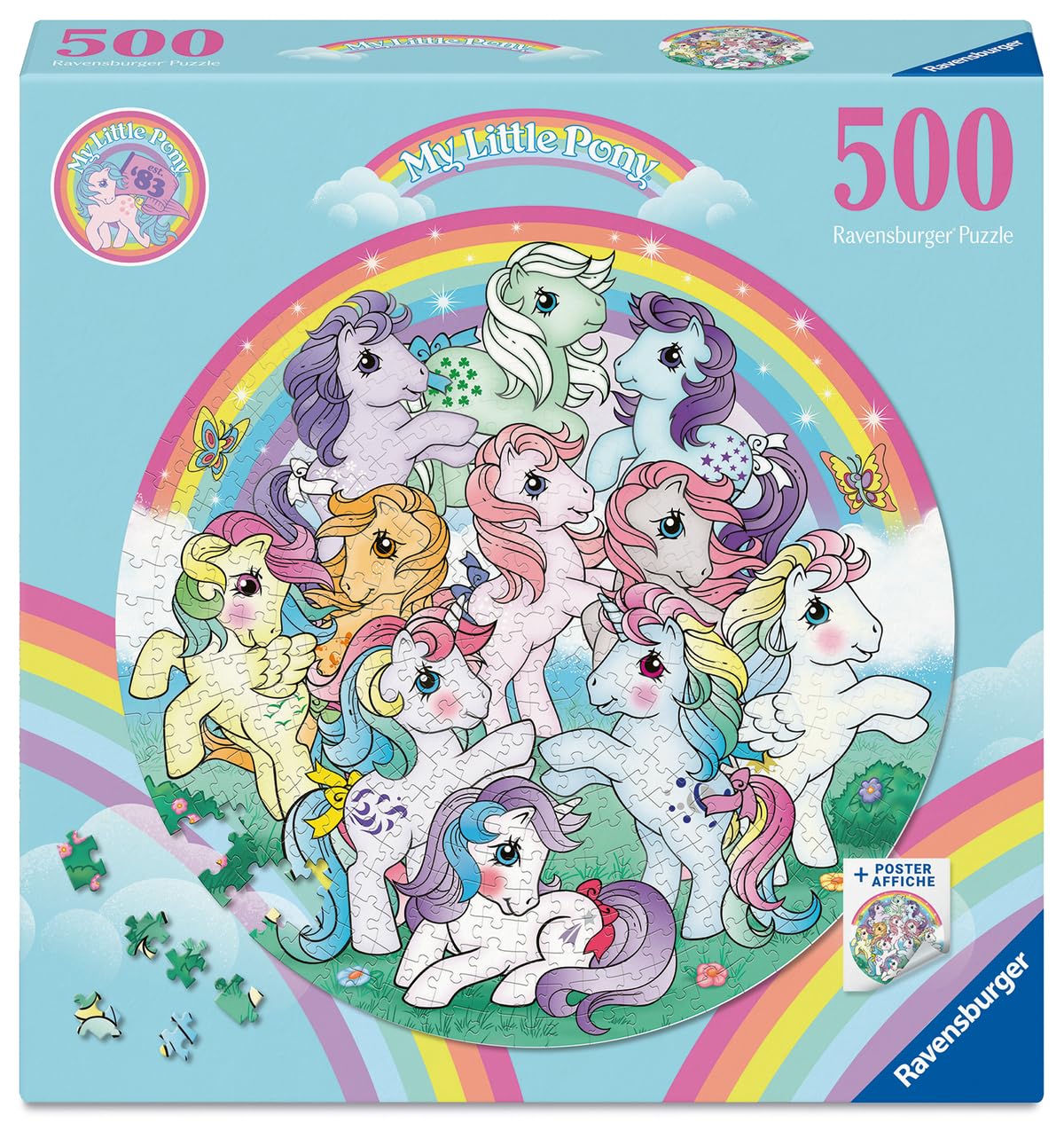 ravensburger-my-little-pony-puzzle-rond-500-pi-ces-52-cm image 1