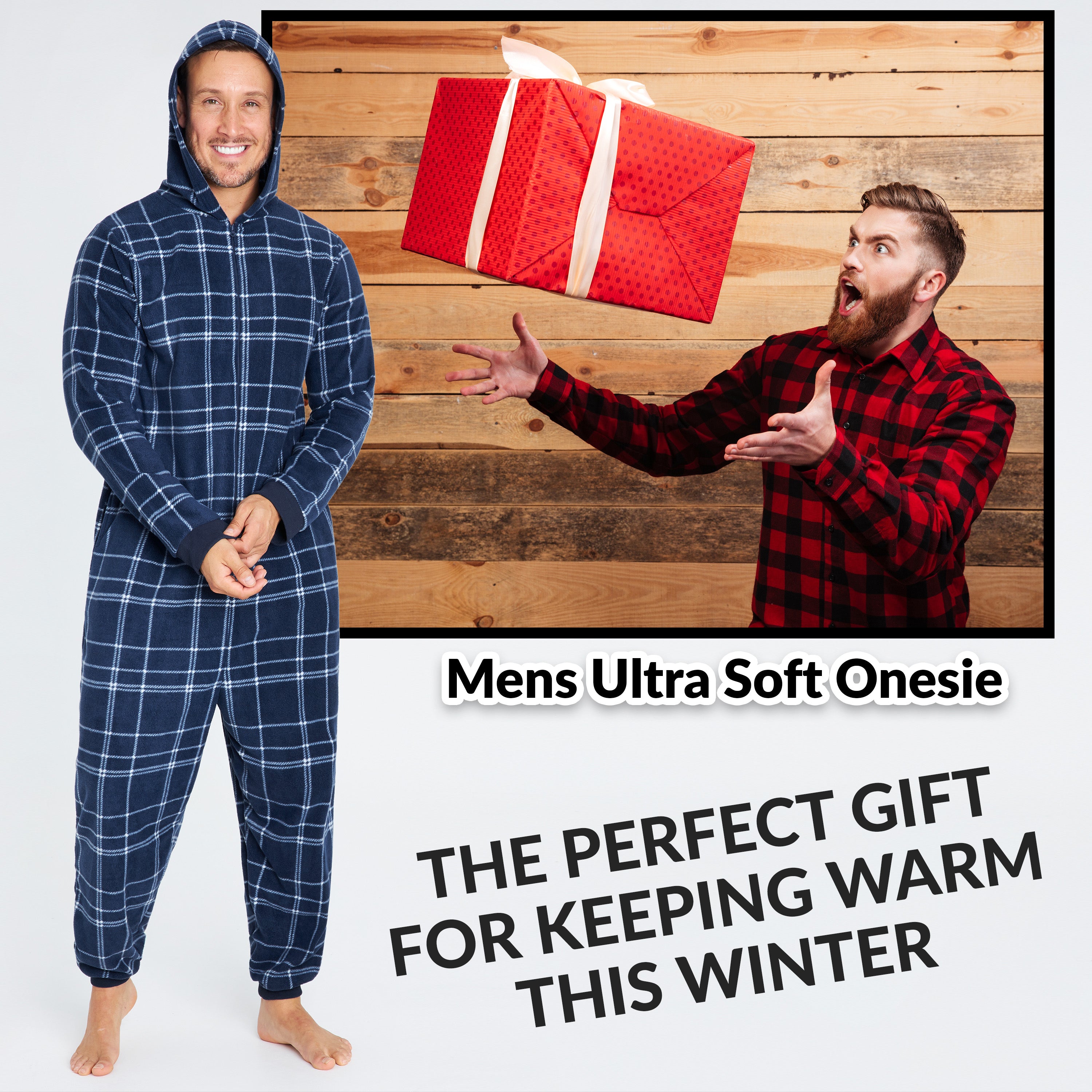 get-trend-citycomfort-combinaison-pyjama-homme-polaire-capuche-m image 3