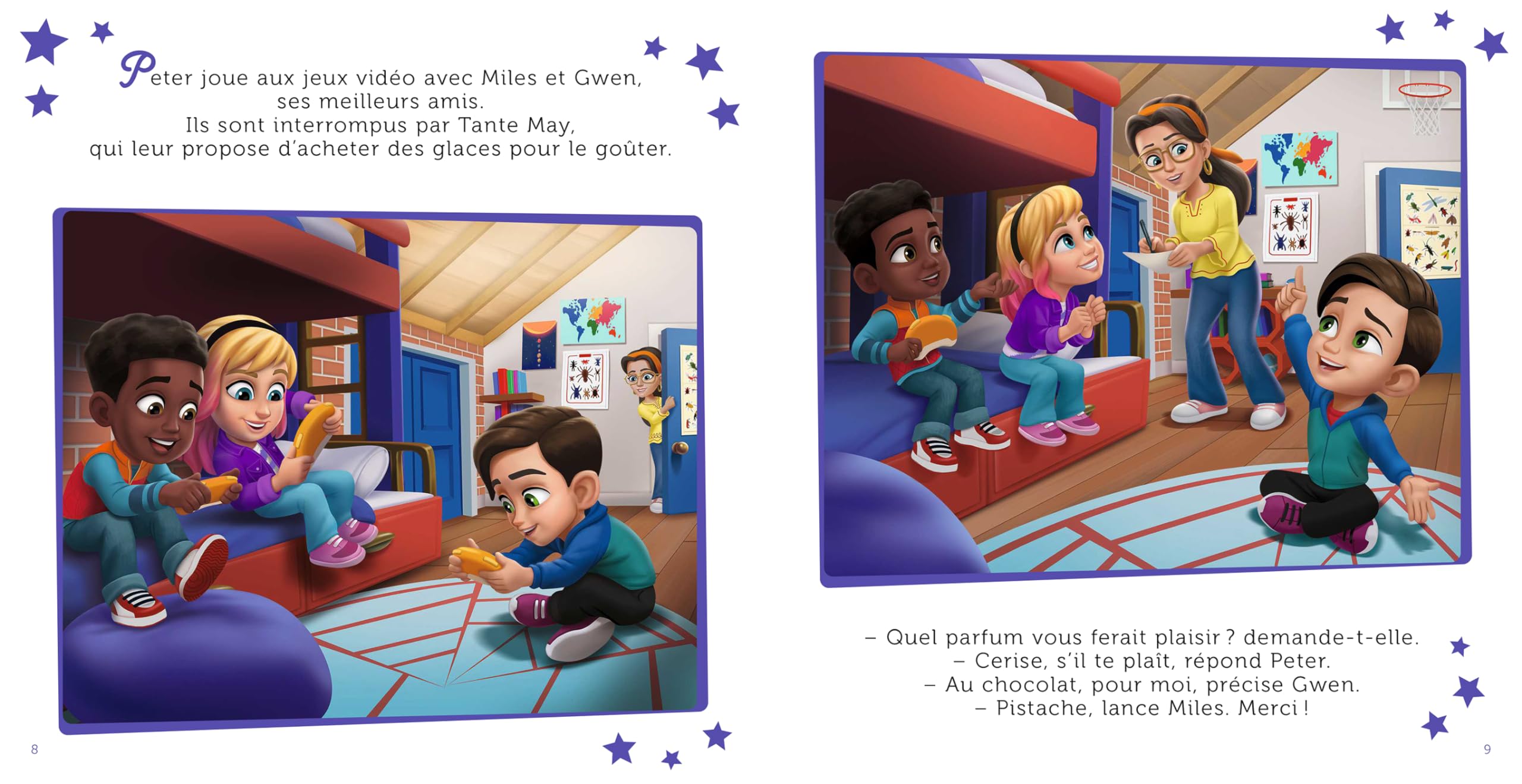 spidey-et-amis-petites-histoires-avant-dormir-livre-marvel image 3