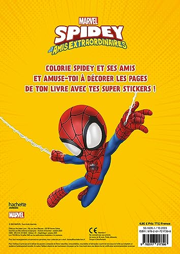 spidey-et-ses-amis-coloriages-avec-stickers-livre-marvel image 5
