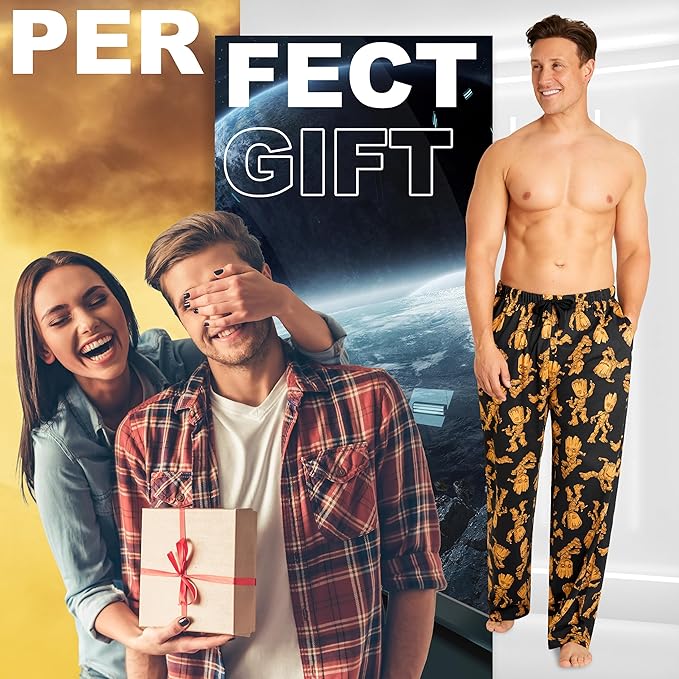marvel-pantalon-pyjama-homme-groot-lot-de-1-imprim image 3