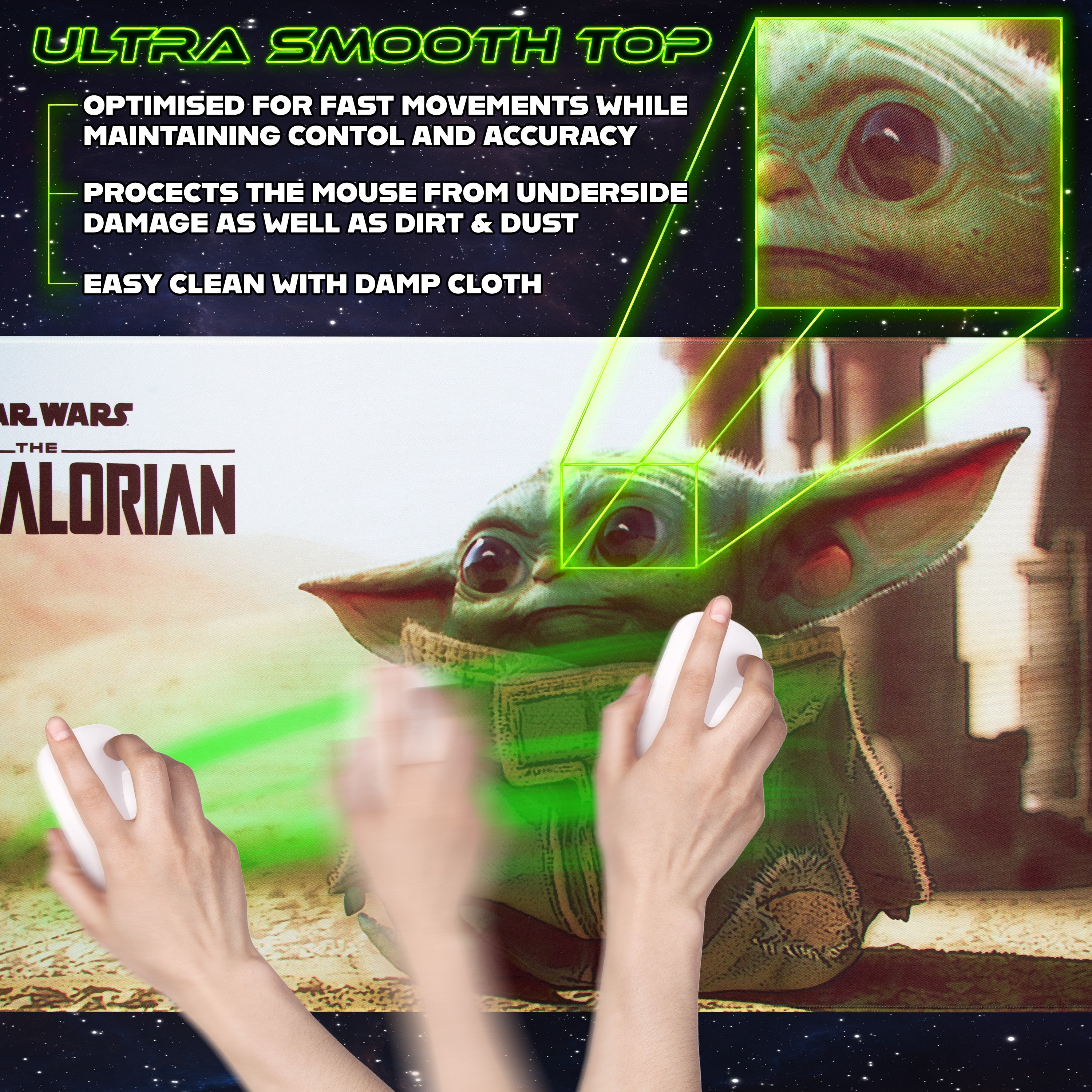 star-wars-baby-yoda-tapis-de-bureau-multi-79-5x35-5-cm-antid-rapant image 4