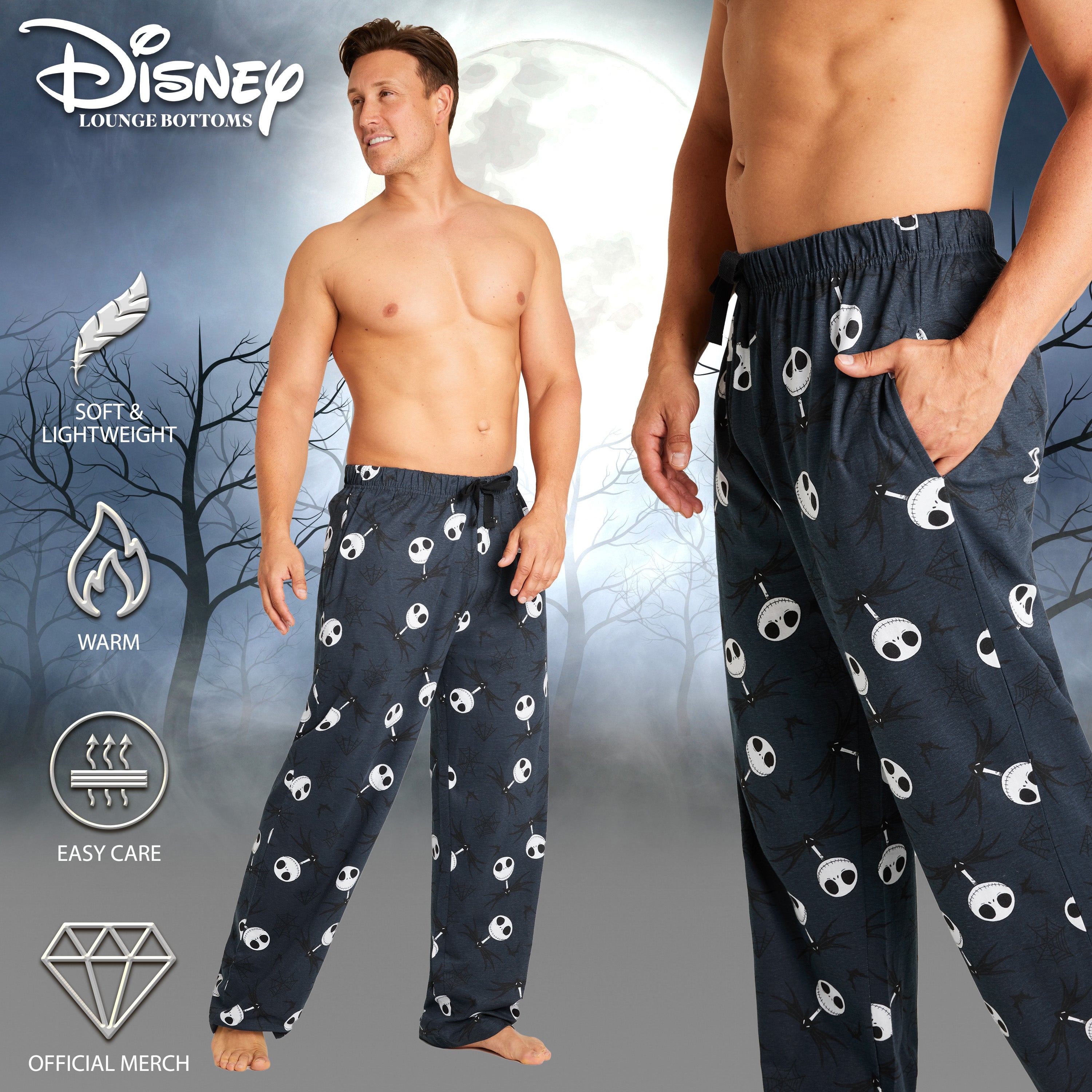 get-trend-men-nightmare-bas-de-pyjama-homme-coton image 5
