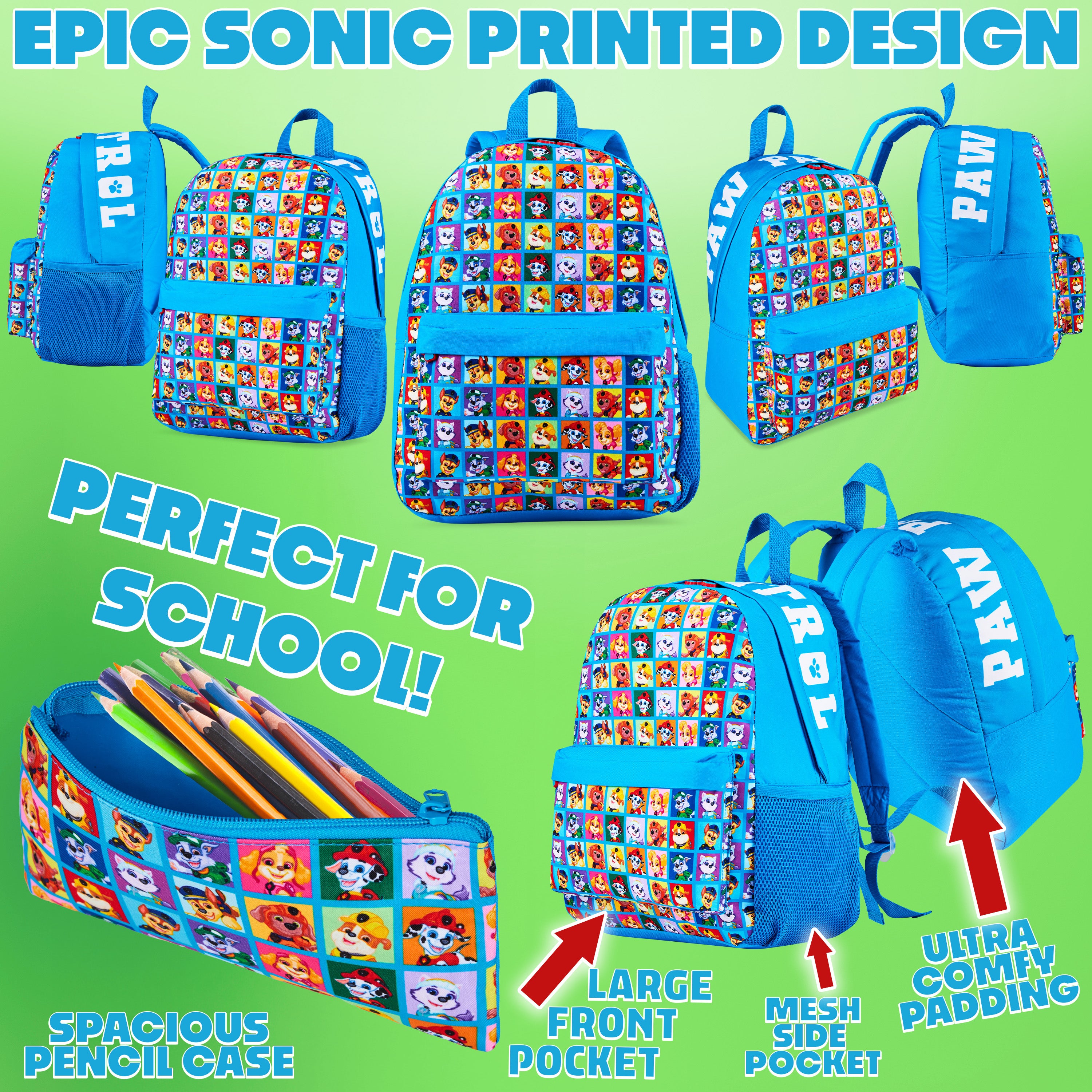 get-trend-pat-patrouille-sac-cole-4-pi-ces-gourde-400ml image 5