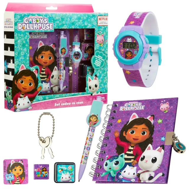 gabby-s-dollhouse-montre-fille-journal-cadenas image 1