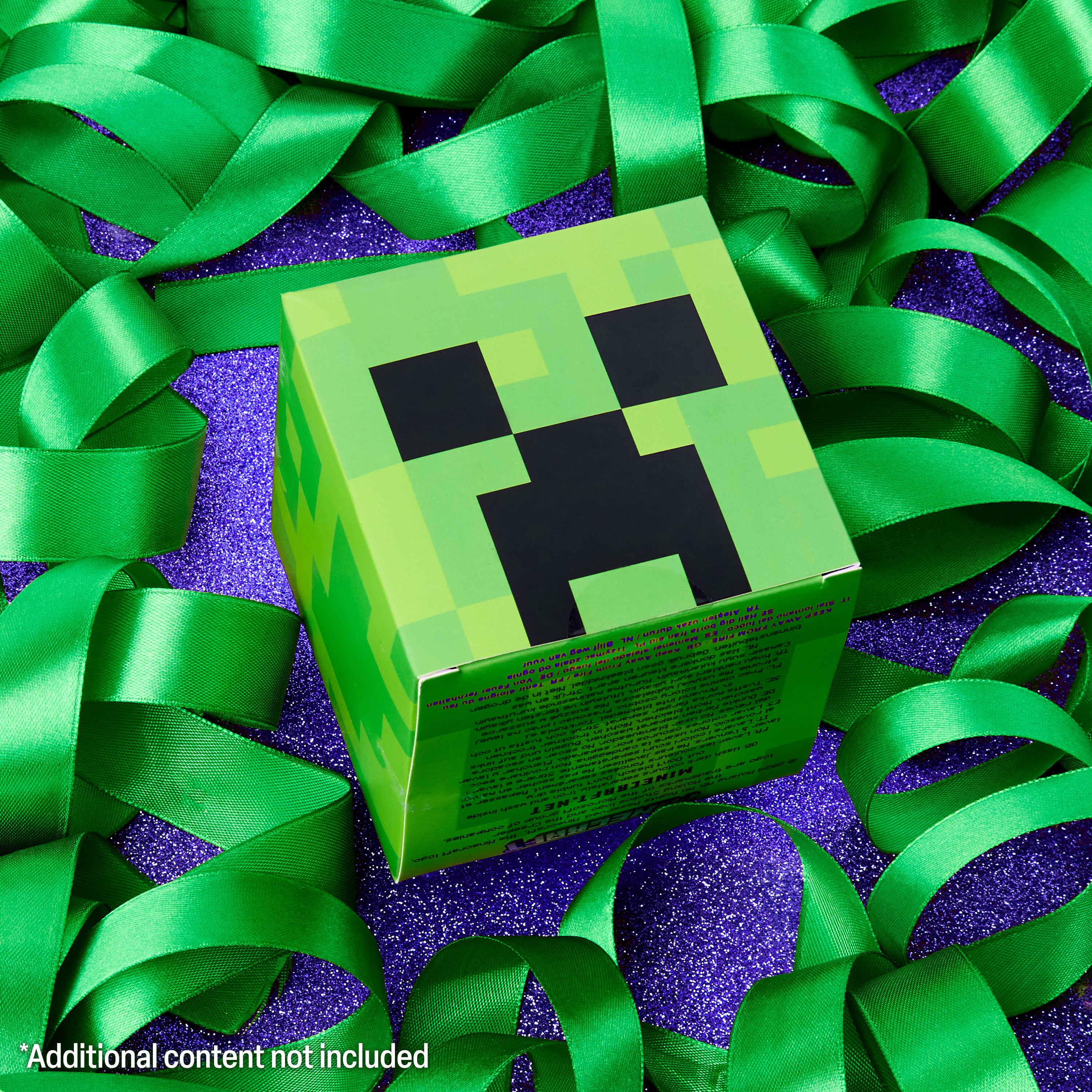 minecraft-creeper-chaussettes-mi-mollet-gar-on-lot-5-coton image 2
