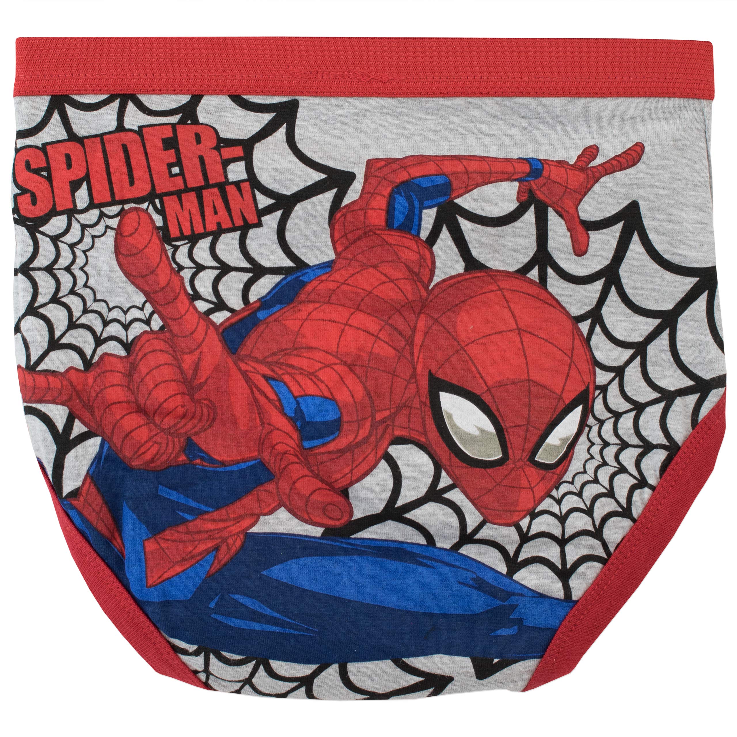 marvel-spider-man-slips-gar-on-x5-multicolore-7-8-ans-coton image 6