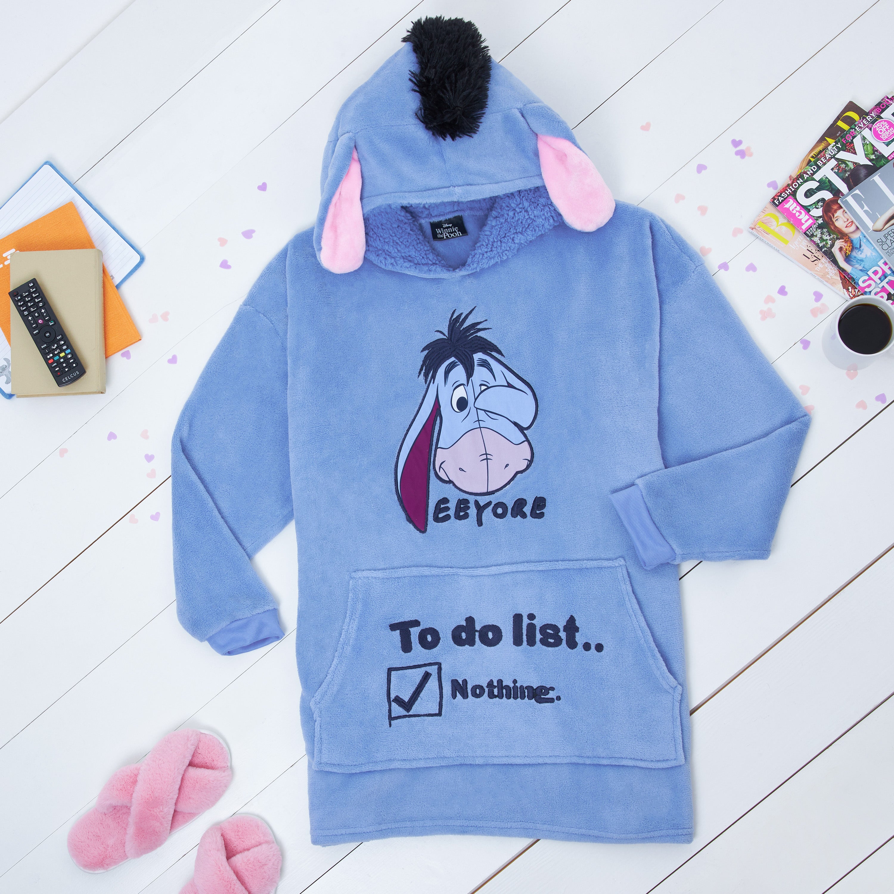 disney-stitch-plaid-sweat-capuche-polaire-taille-unique image 3
