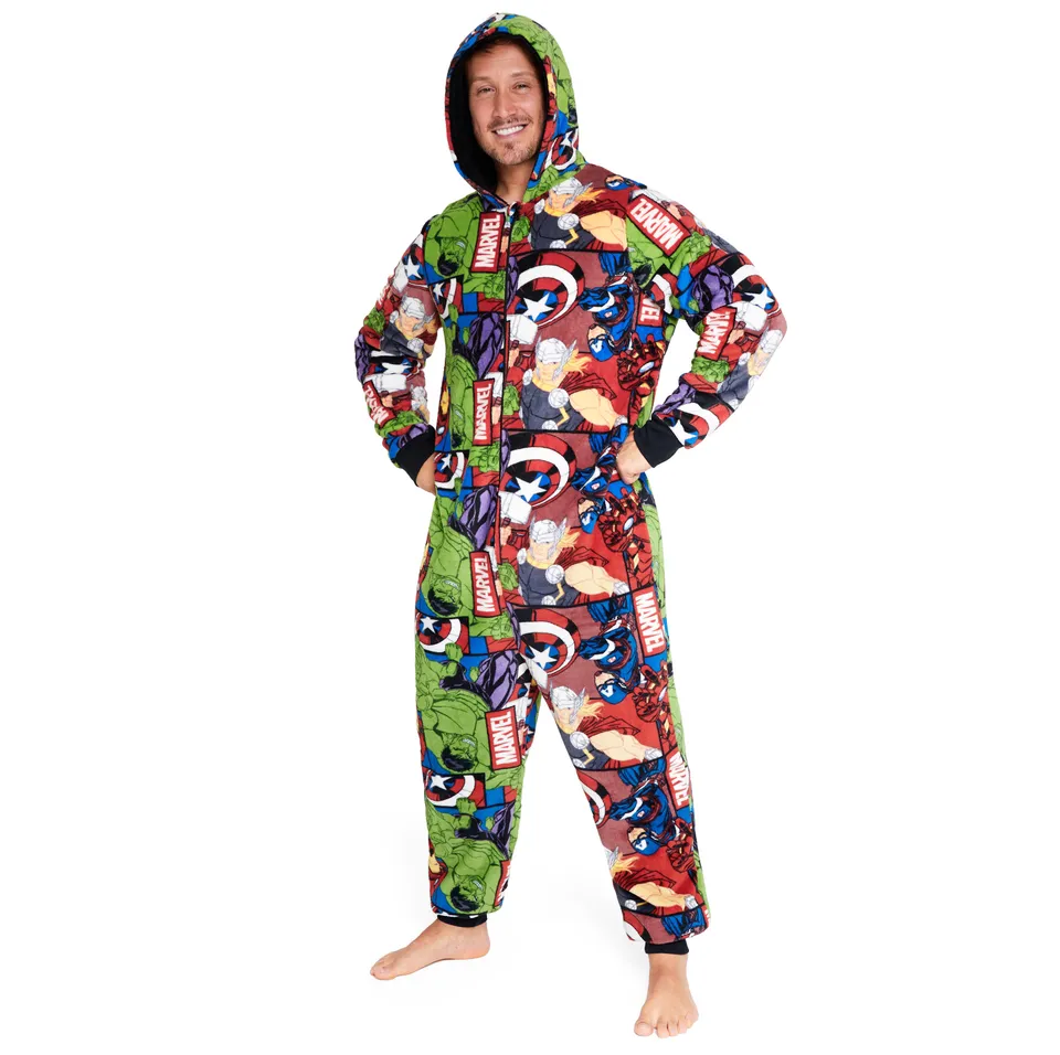 marvel-men-grenouill-re-polaire-avengers-multicolore image 1