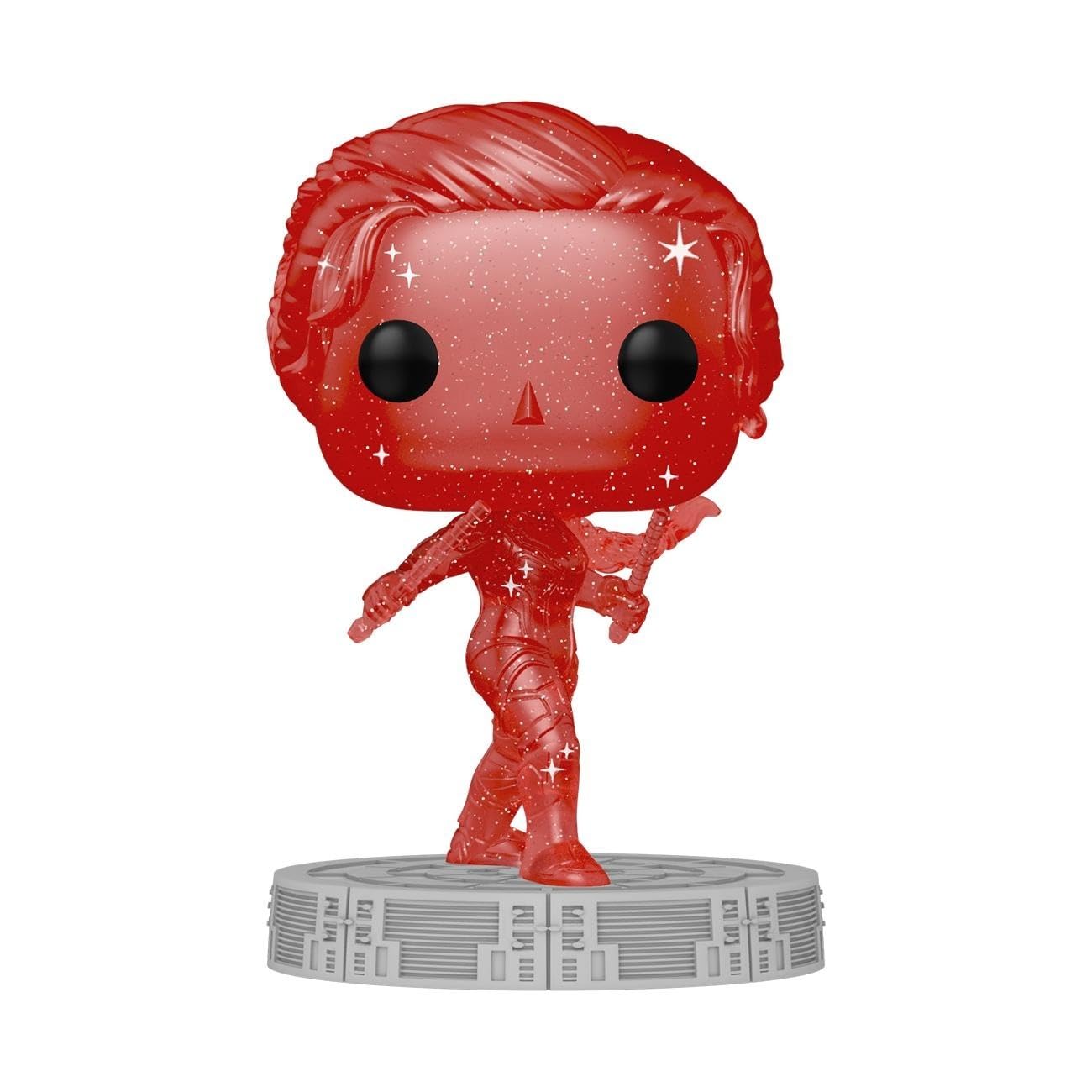 funko-pop-artist-series-infinity-saga-black-widow-figurine-vinyle-rouge-9-cm image 2
