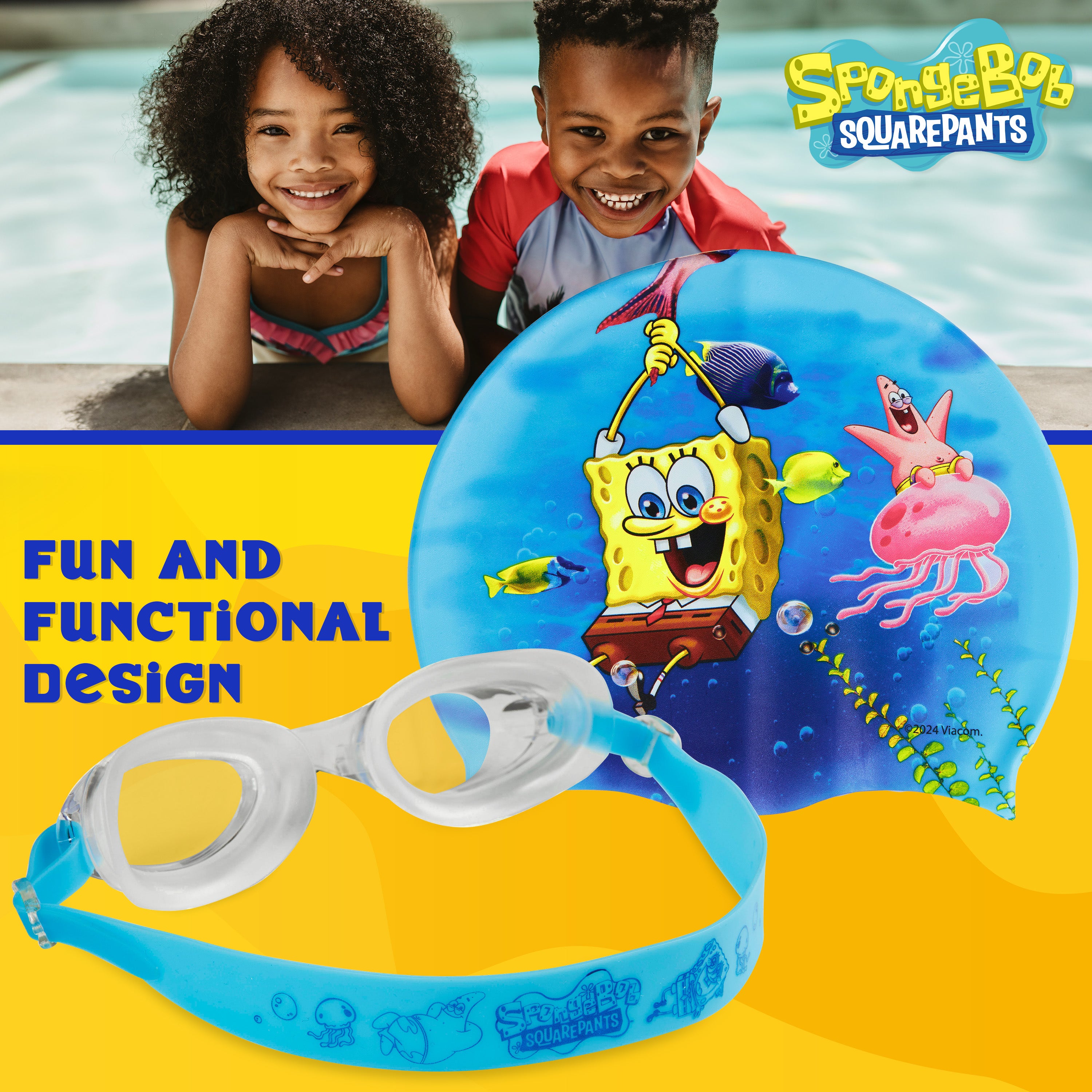 bob-ponge-lunettes-piscine-bonnet-bain-enfant-silicone image 6