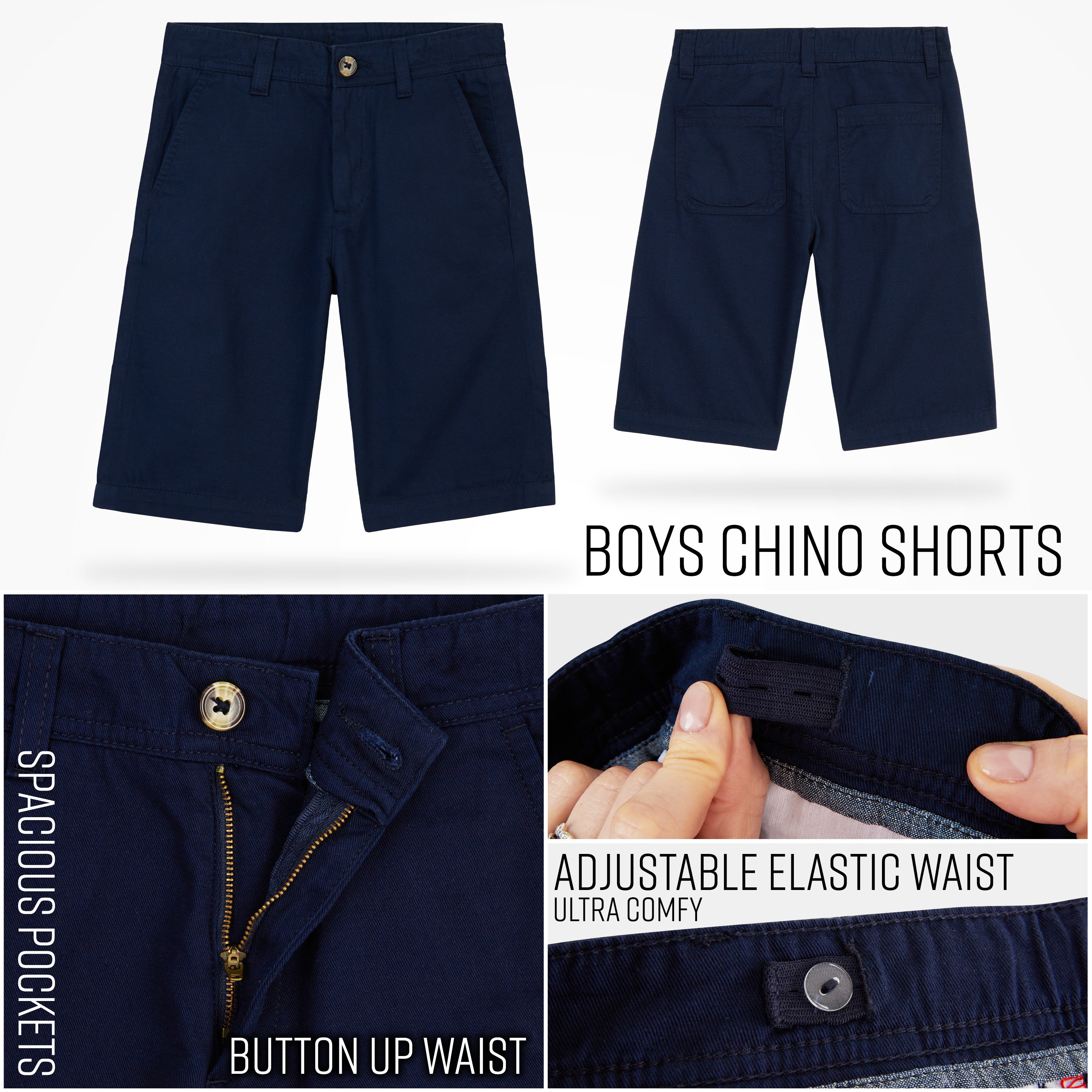 citycomfort-short-coton-gar-on-chino-taille-r-glable-4-14-ans image 6