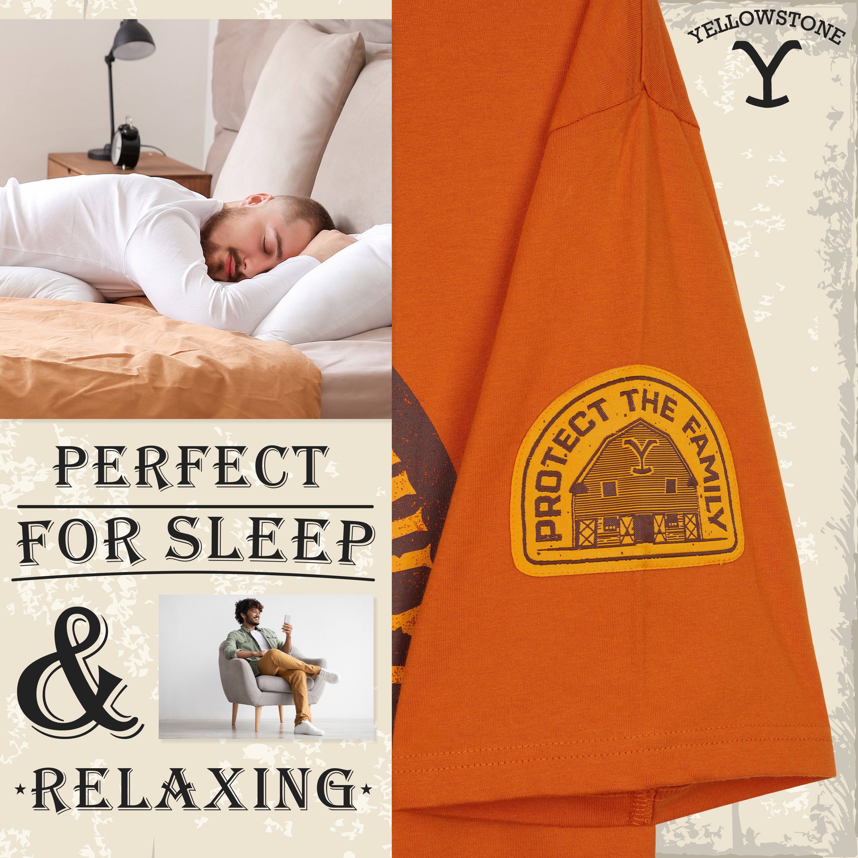 yellowstone-men-ensemble-pyjama-homme-coton-2-pi-ces image 5
