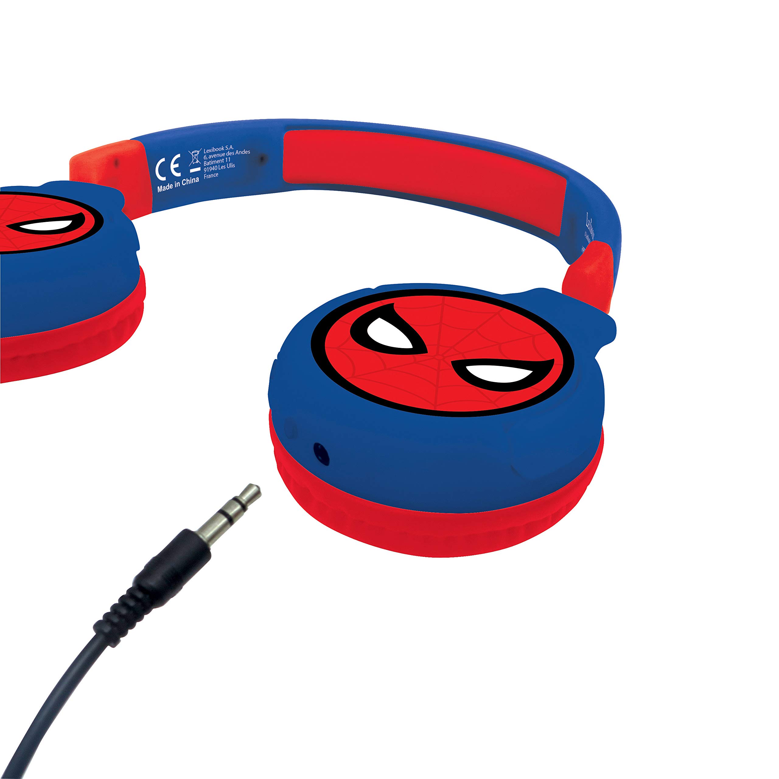 lexibook-spider-man-casque-bluetooth-enfant-super-h-ros image 3