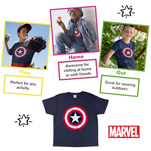 marvel-t-shirt-gar-on-popgear-coton-taille-8-9-ans image 7