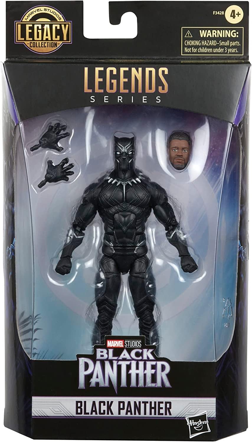 marvel-legends-black-panther-figurine-15-cm-legacy image 2