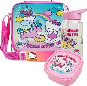 hello-kitty-set-go-ter-3-pi-ces-sac-isotherme-gourde-400ml image 1