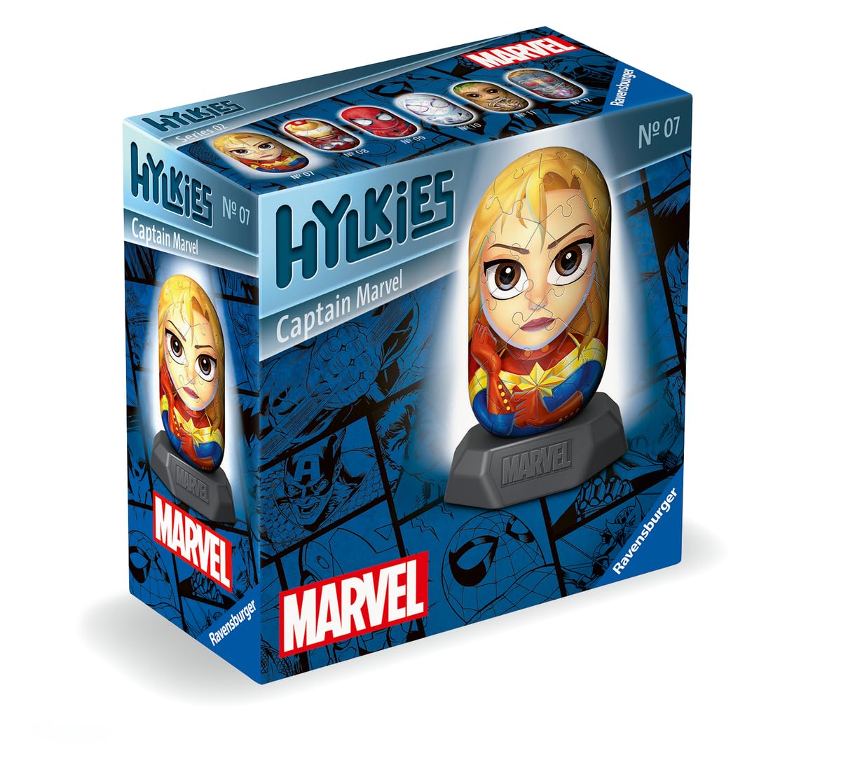 ravensburger-hylkies-07-captain-marvel-puzzle-3d-54-pi-ces image 2
