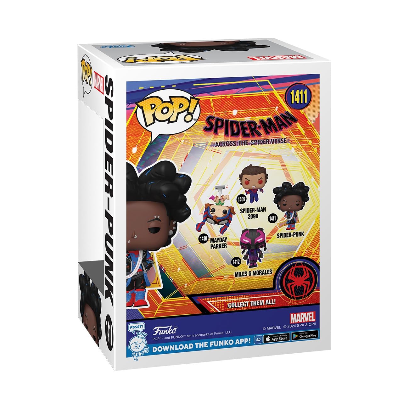 funko-pop-marvel-spider-punk-d-masqu-figurine-vinyle-9-5-cm image 3