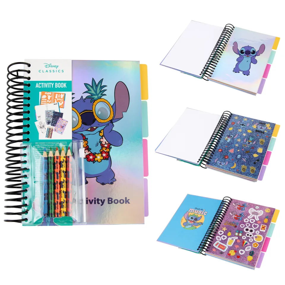 disney-stitch-livre-stickers-enfant-1000-autocollants image 1