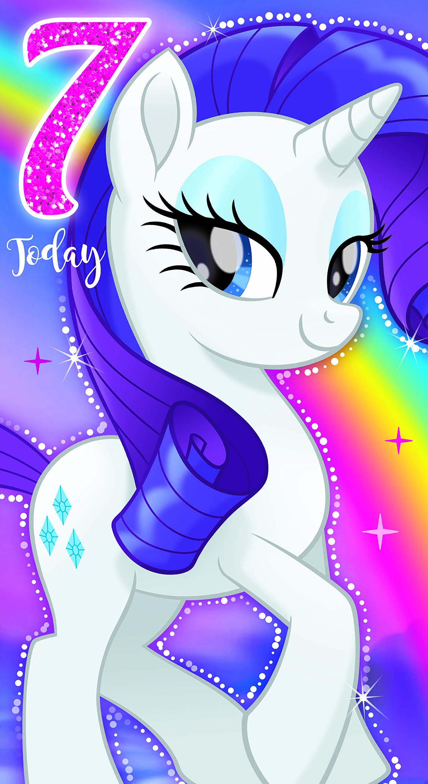 my-little-pony-mp036-carte-anniversaire-7-ans-232x128-mm image 1