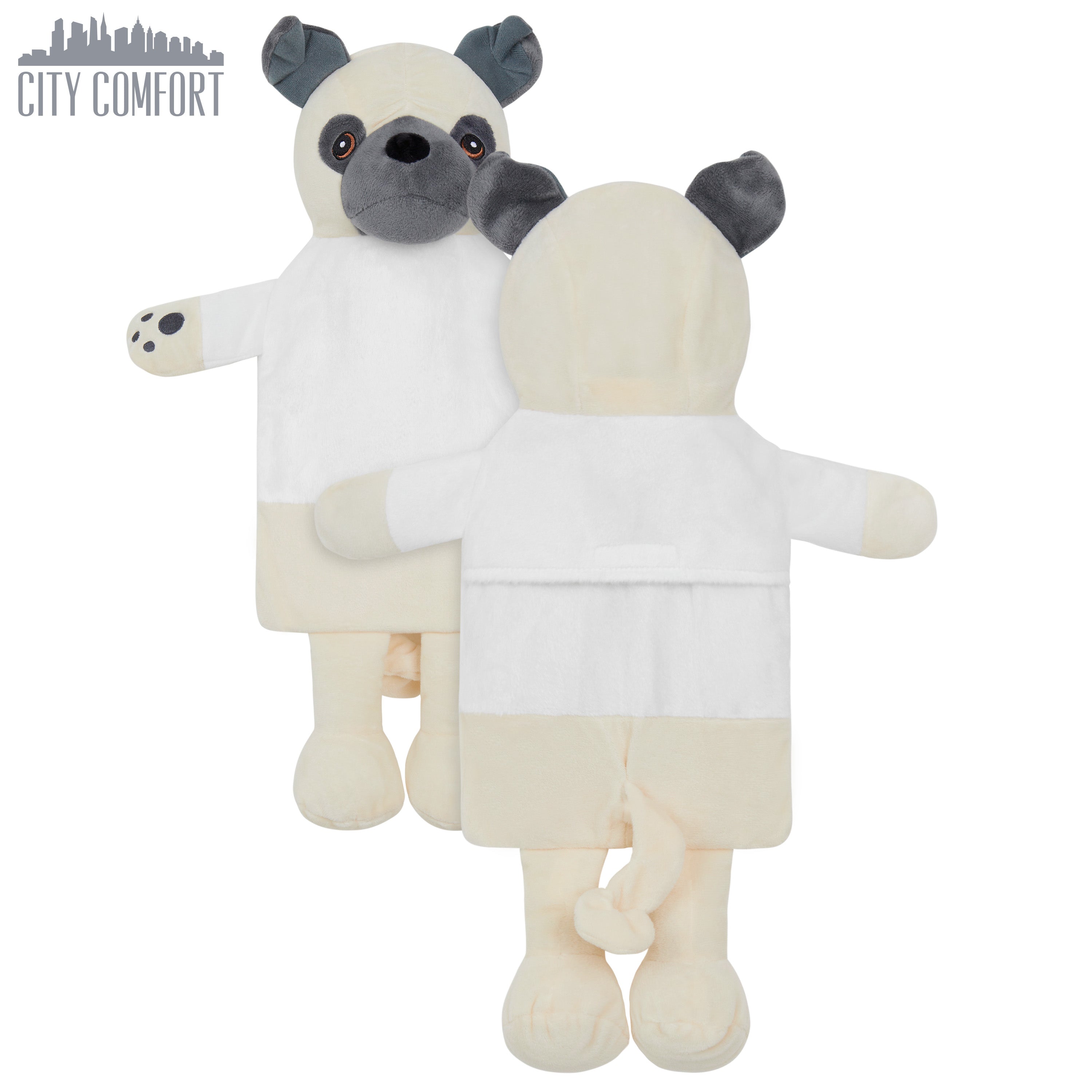 get-trend-carlin-bouillotte-eau-chaude-peluche-1-litre image 4