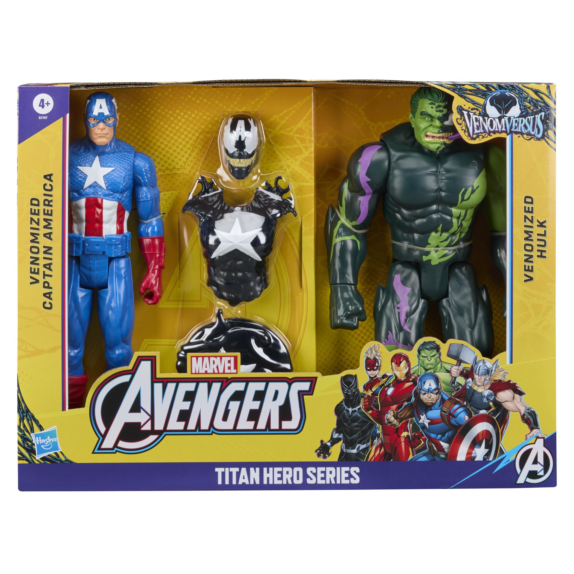 marvel-avengers-venom-versus-pack-figurines-30-cm image 2