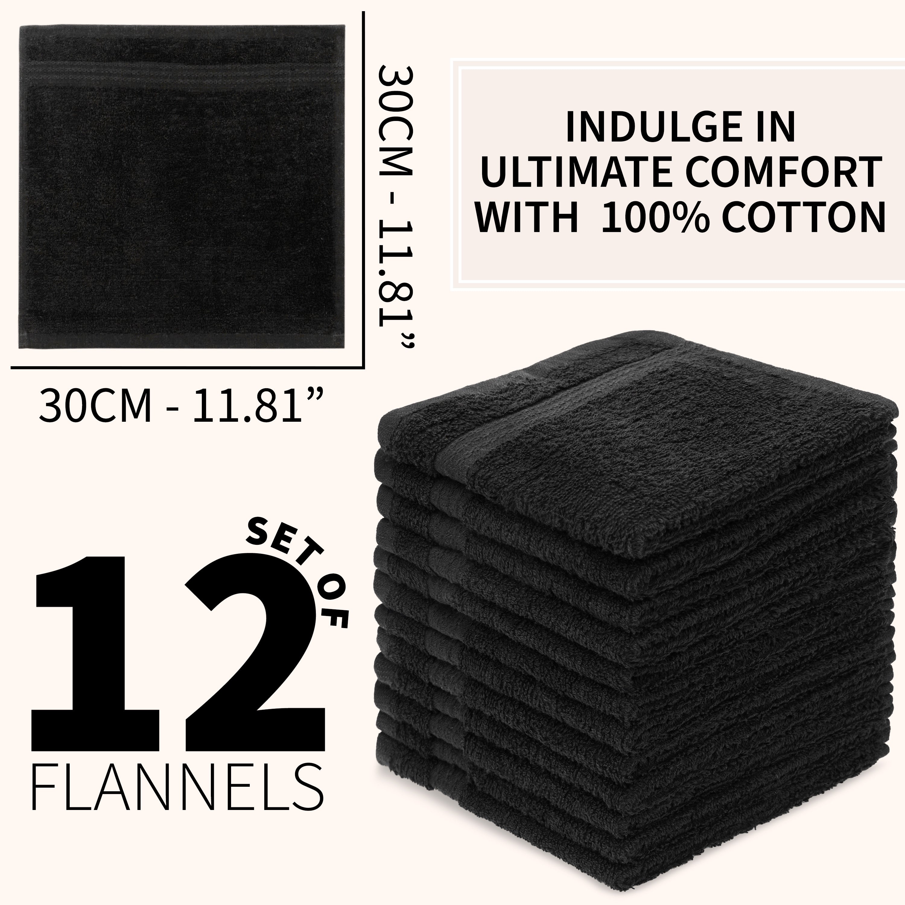 citycomfort-gants-toilette-coton-blanc-lot-12-30x30 image 6