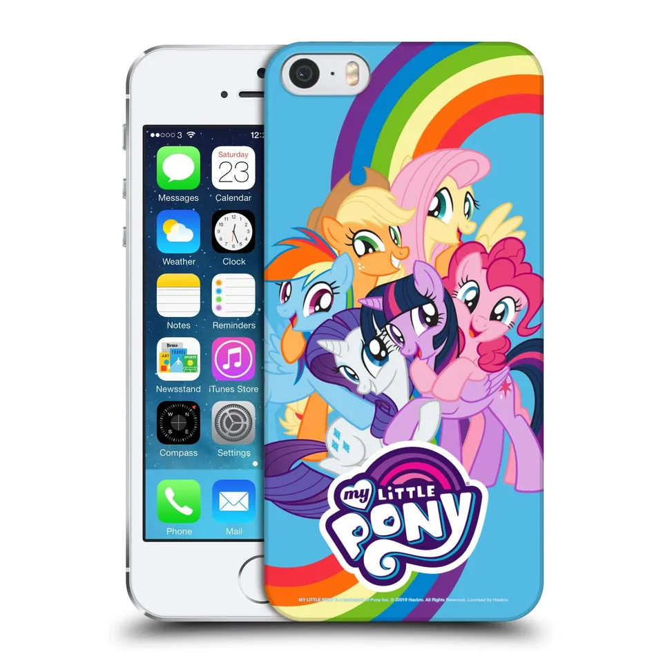 my-little-pony-group-coque-rigide-iphone-5-5s-se-2016 image 1