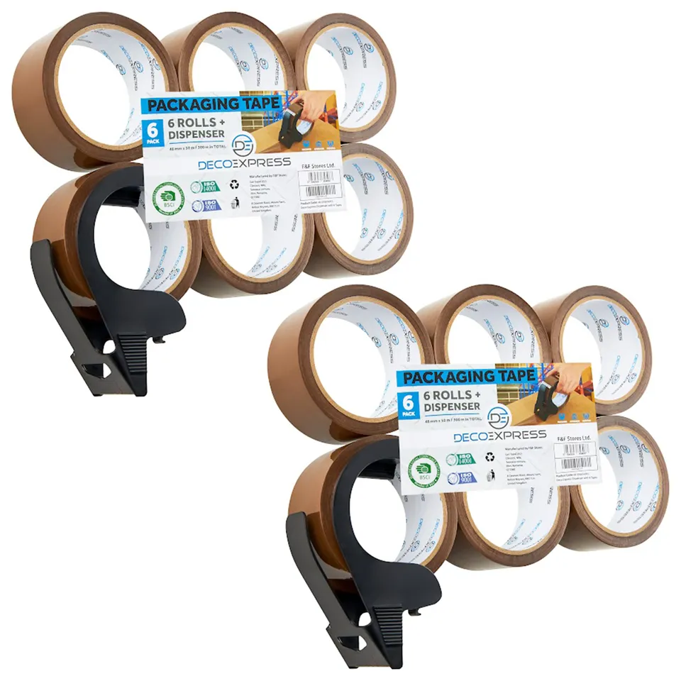 get-trend-d-vidoir-ruban-adh-sif-marron-lot-de-2-rouleaux image 1