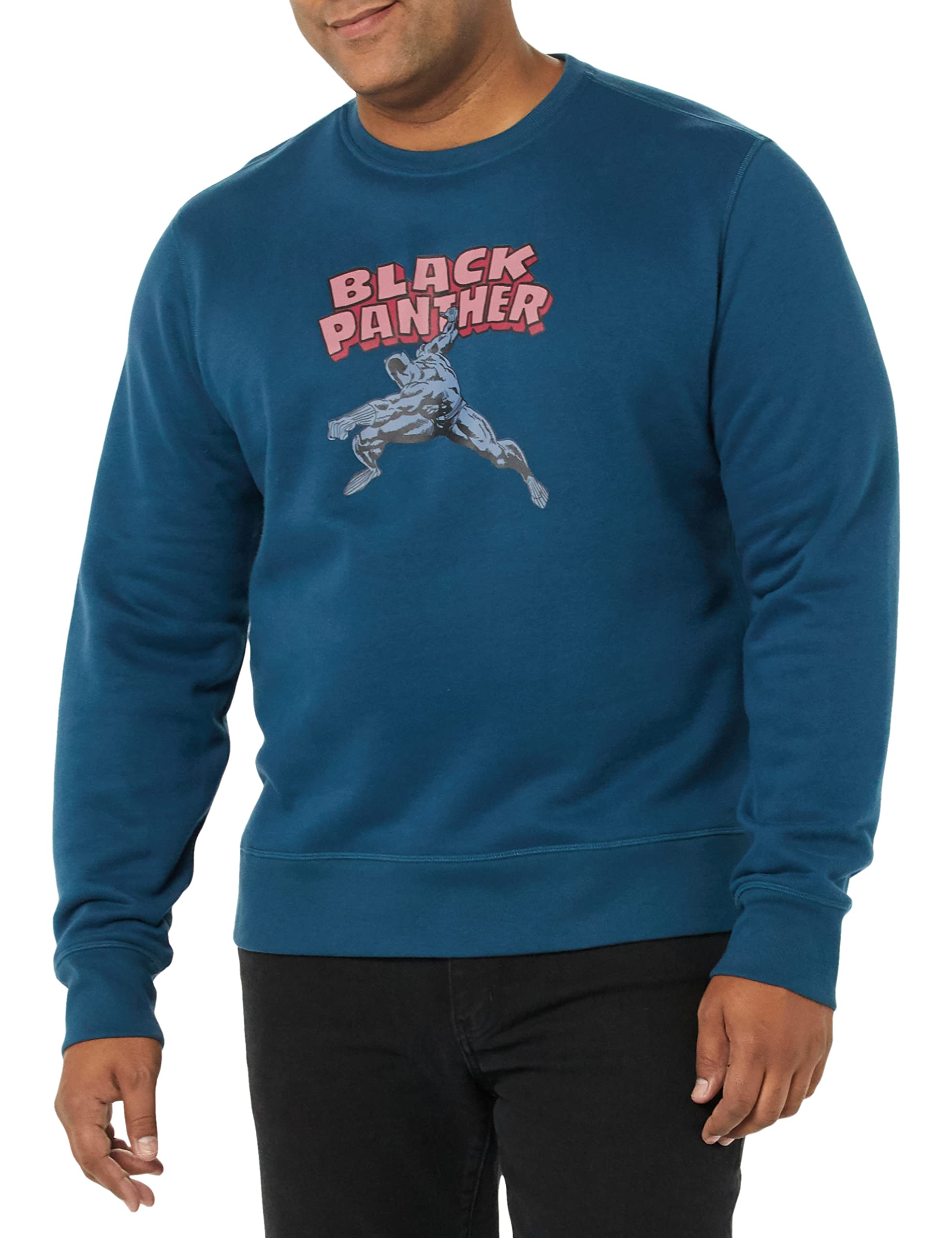 amazon-essentials-marvel-sweat-homme-molleton-black-panther image 4