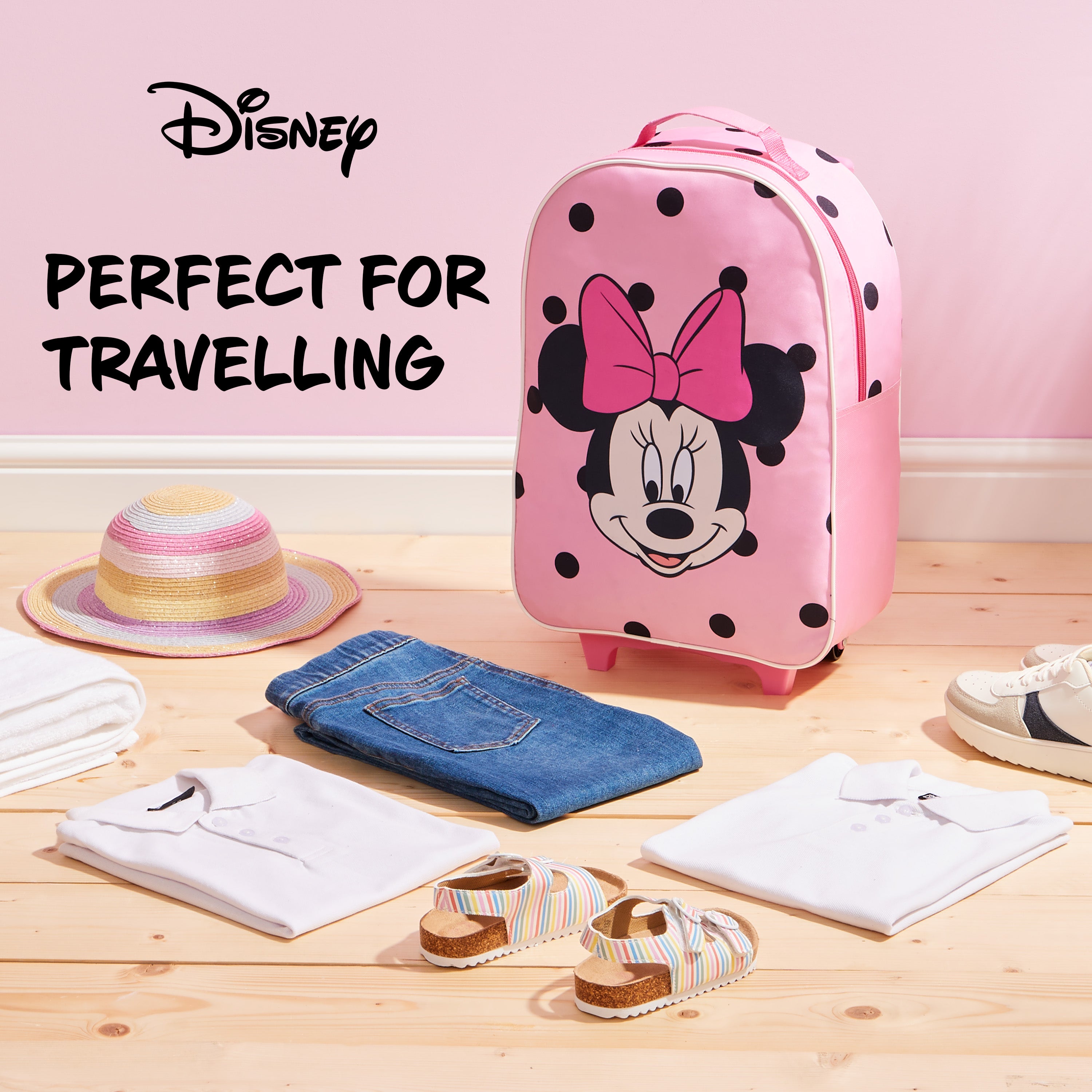 disney-valise-enfant-fille-minnie-rose-47-cm image 5