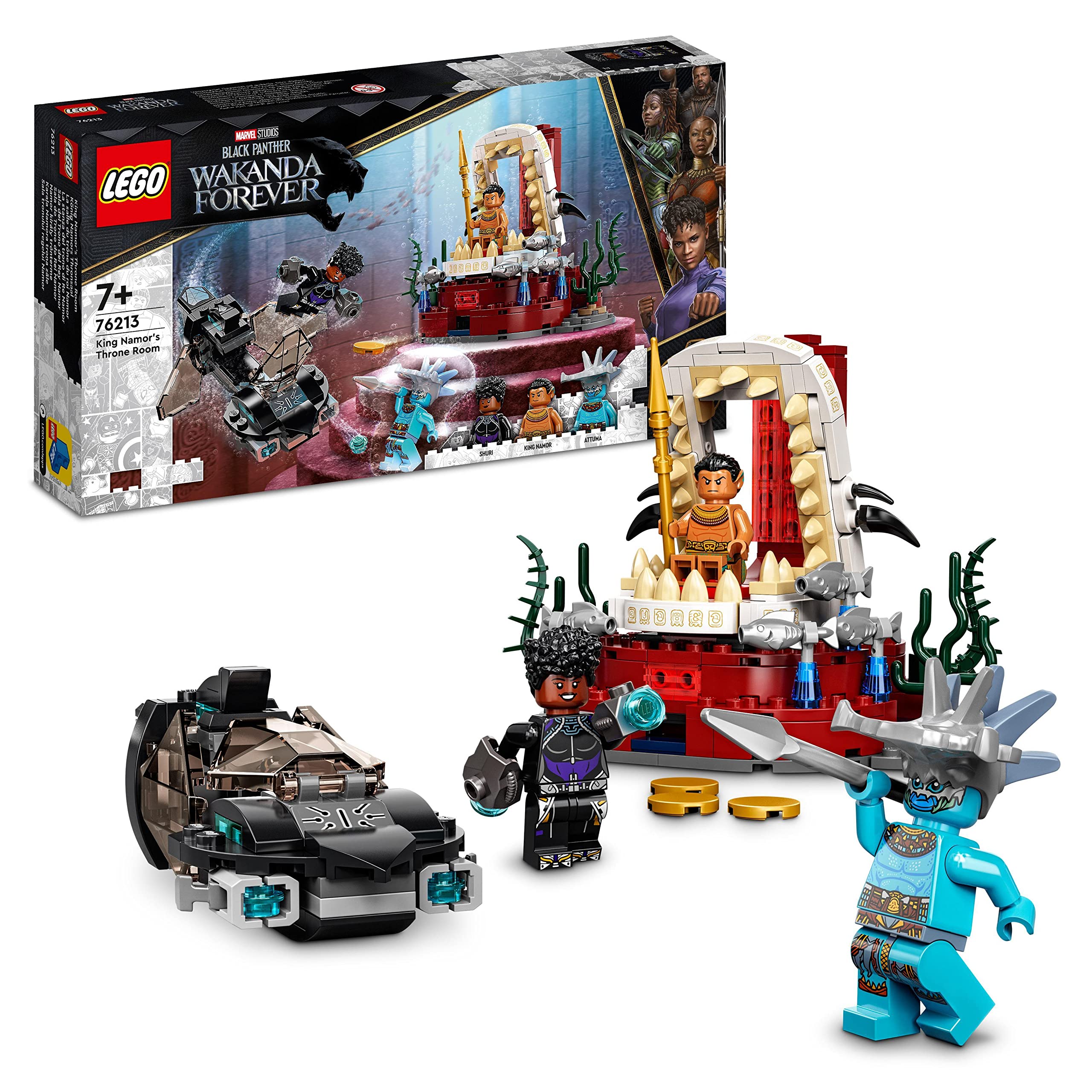 lego-marvel-76213-salle-du-tr-ne-namor-sous-marin-355-pi-ces image 1