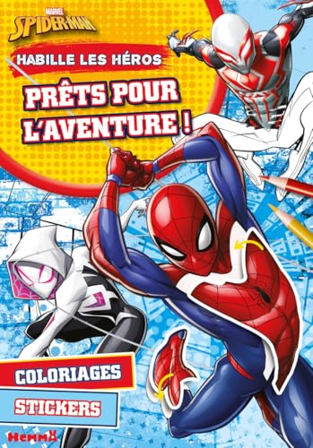 marvel-spider-man-habille-les-h-ros-bloc-coloriage-5-ans image 2