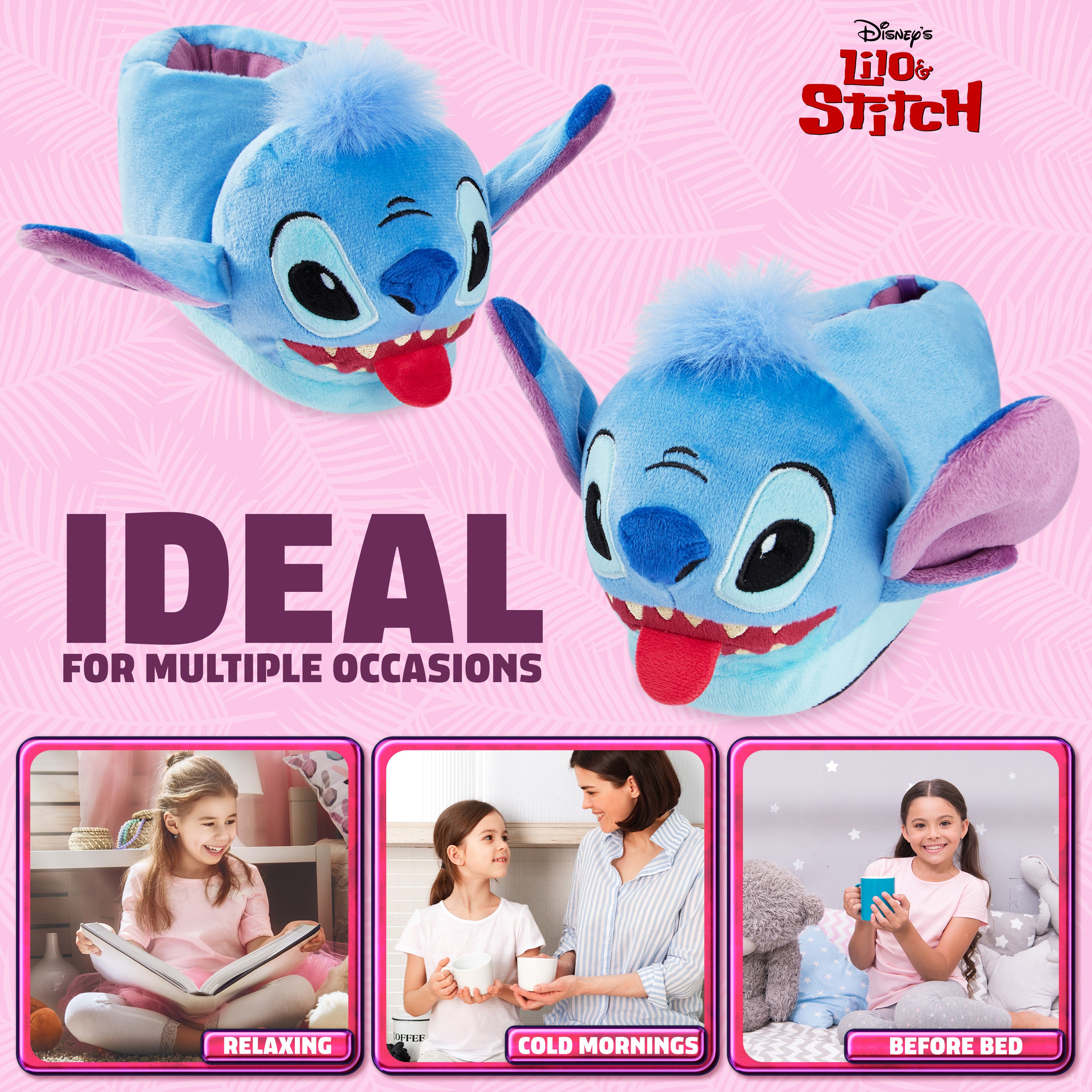 disney-stitch-chaussons-enfant-3d-peluche-bleue-antidescapant image 5