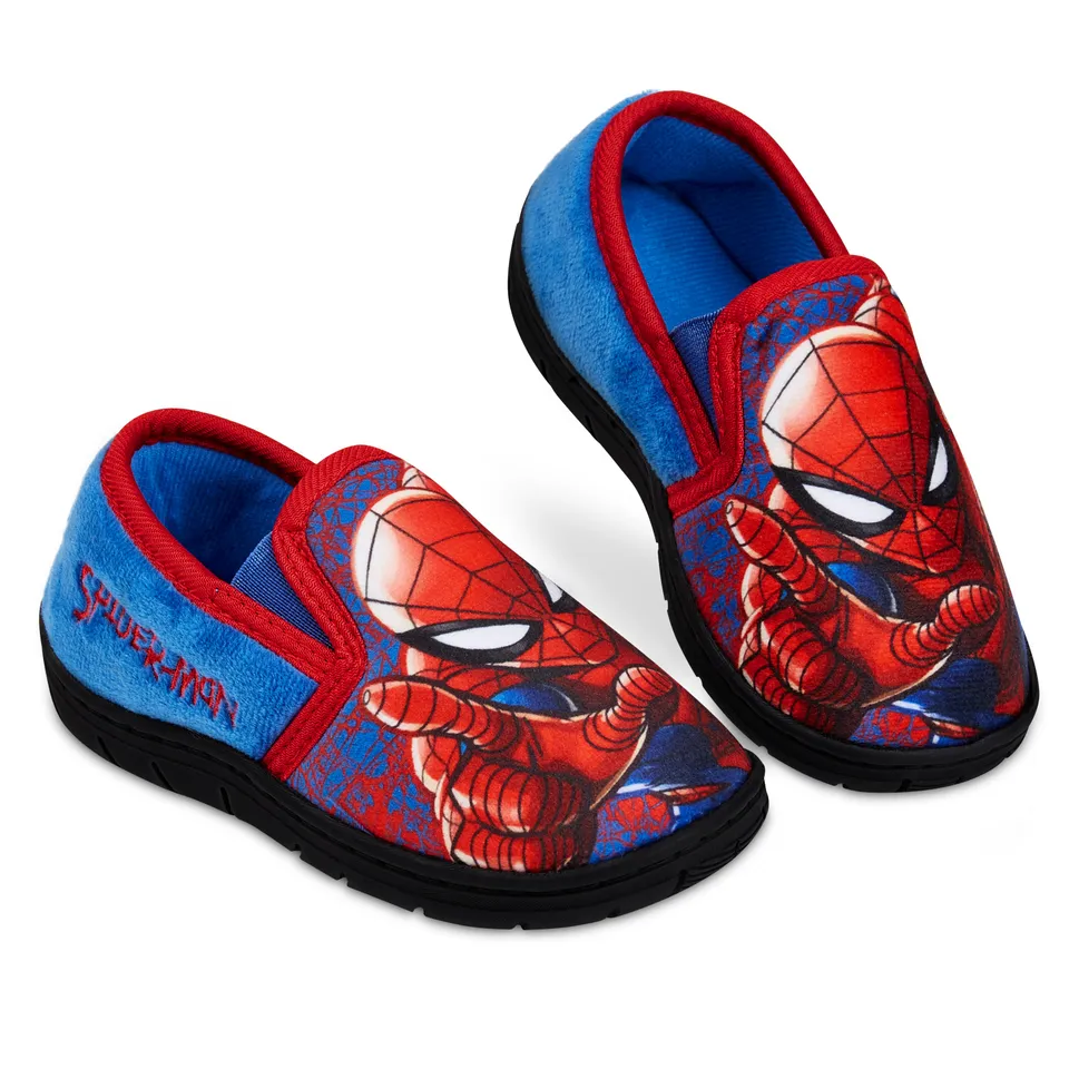 marvel-spiderman-chaussons-gar-on-semelle-antid-rapante image 1