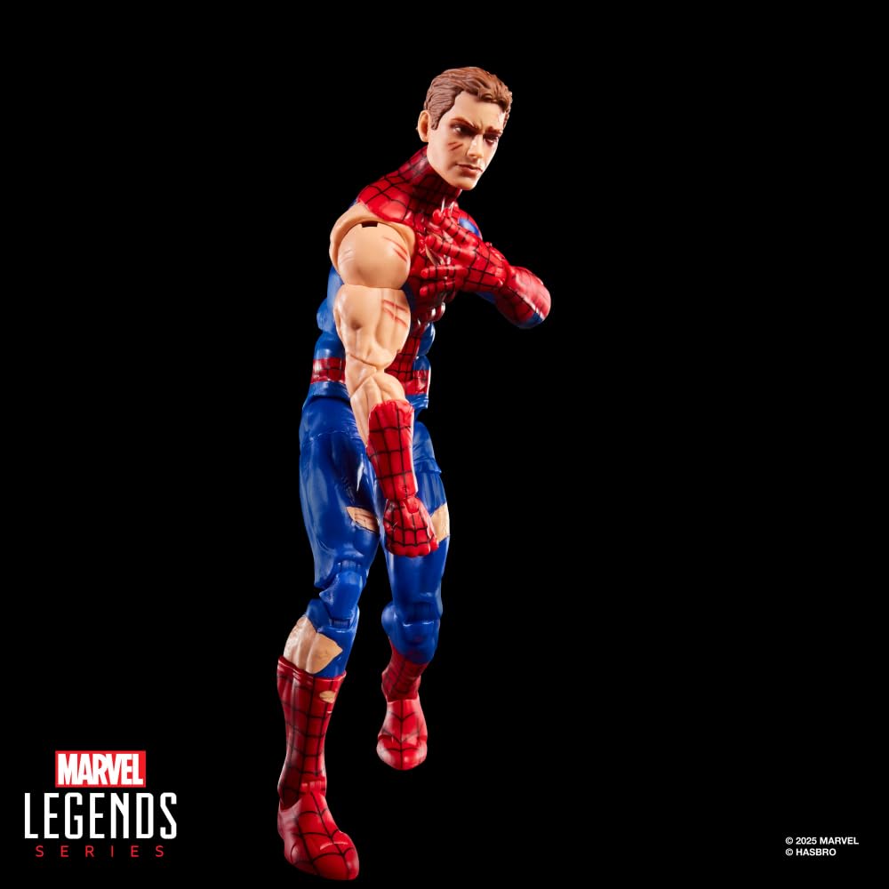 marvel-legends-spider-man-combat-endommag-figurine-carte-magic image 4