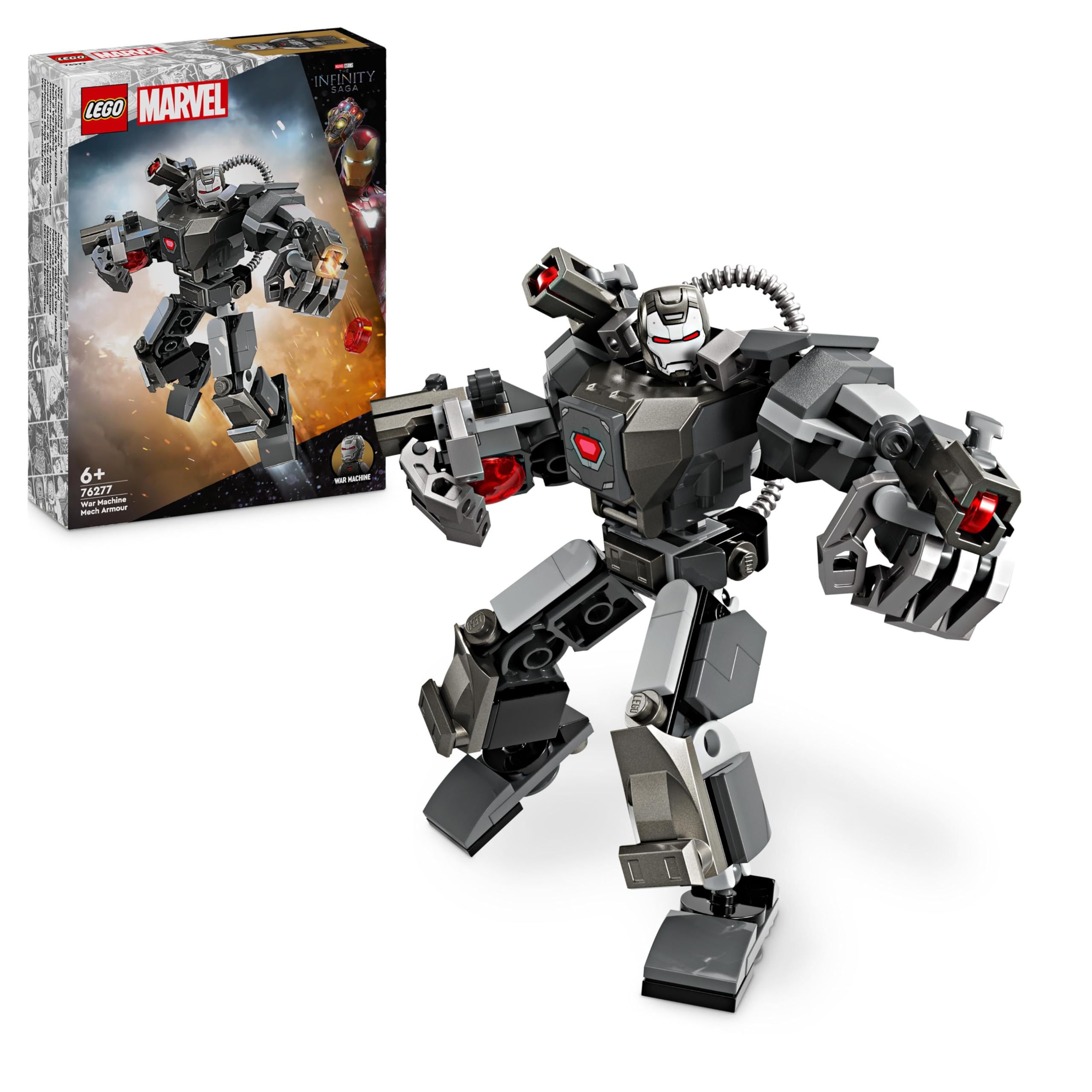 lego-marvel-76277-armure-robot-war-machine-jeu-6-ans-154-pcs image 1