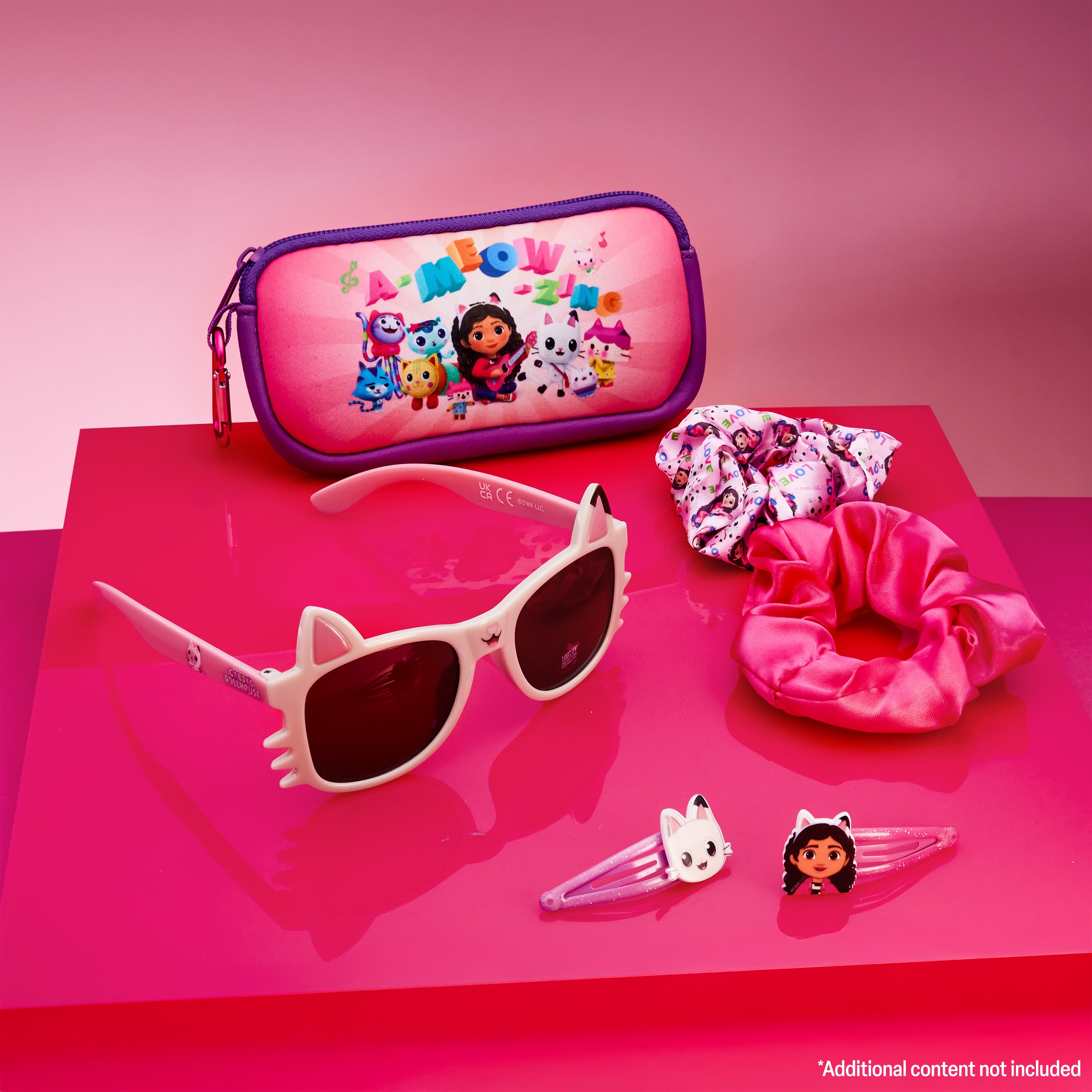 set-lunettes-soleil-fille-accessoires-cheveux-avec-tui image 5