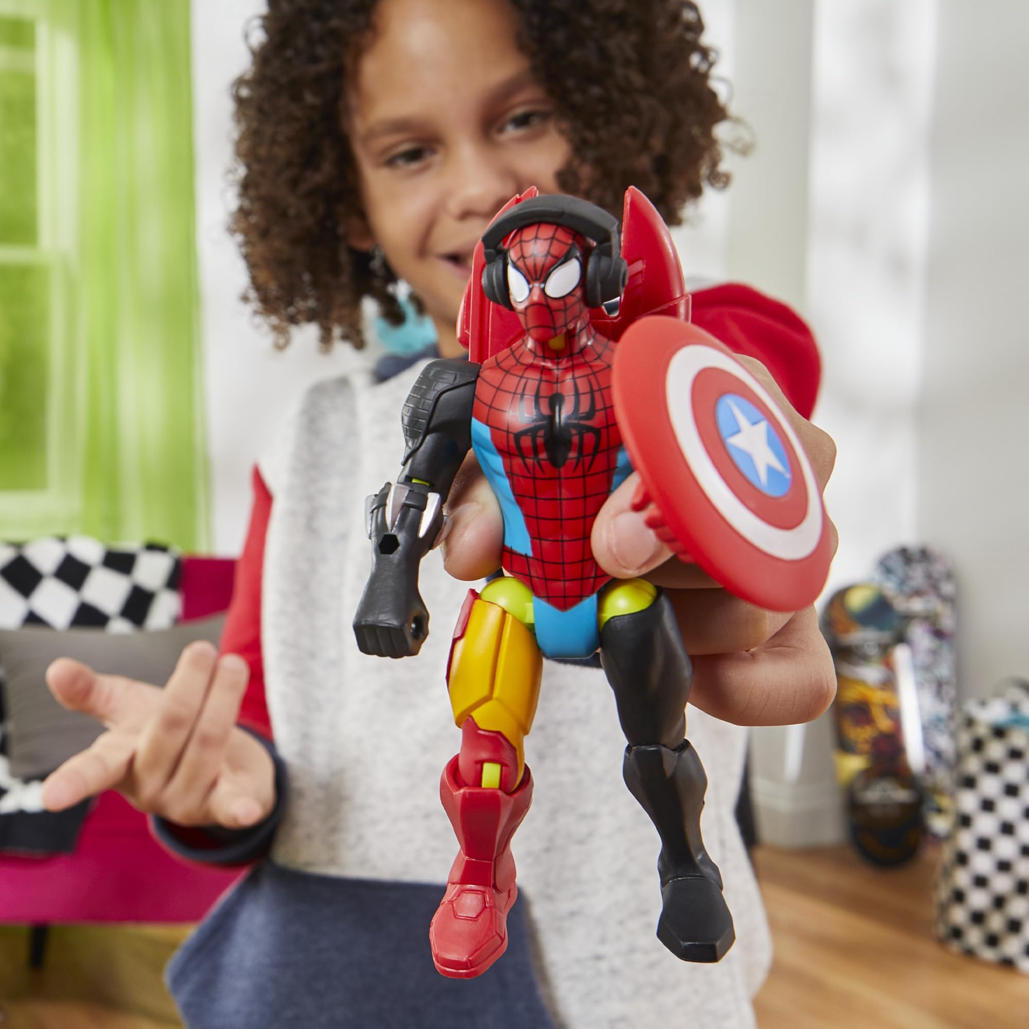 marvel-mixmashers-spider-man-figurine-12-cm-spider-man-combiner image 6